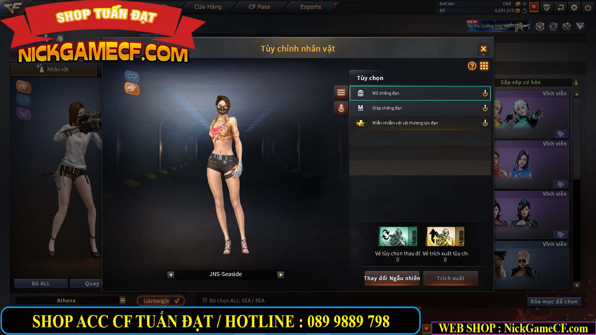 MÃ CF14113 - GIÁ : 2450K - CHIẾN C4 XINH - 20 VIP - VIP3