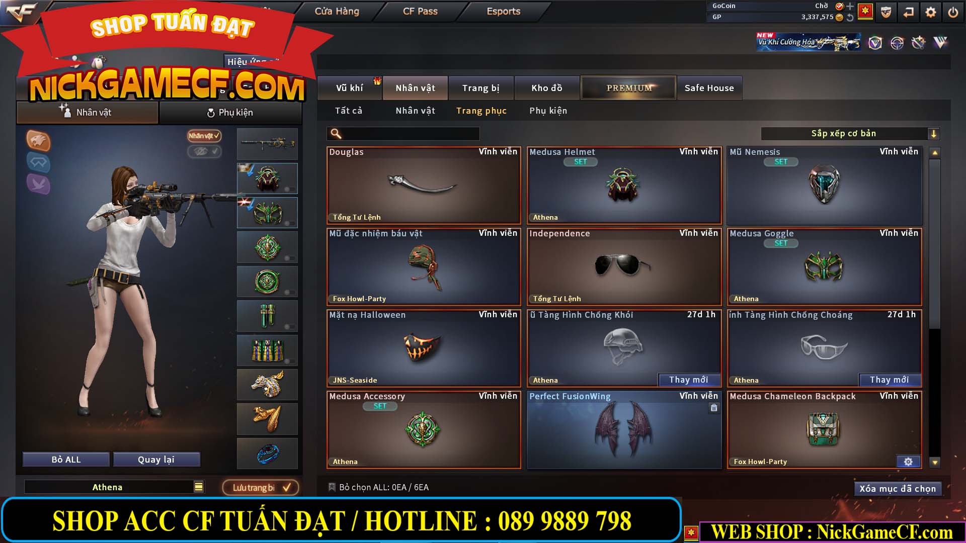 MÃ CF14113 - GIÁ : 2450K - CHIẾN C4 XINH - 20 VIP - VIP3