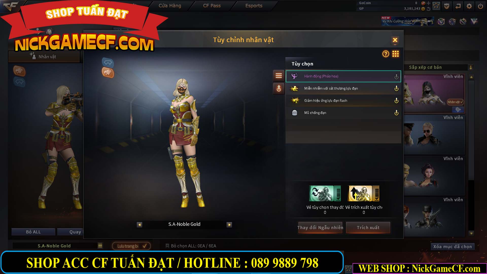 MÃ CF14130 - GIÁ : 2850K - C4 SNIP - ZOM THỦ - 25 VIP - VIP3