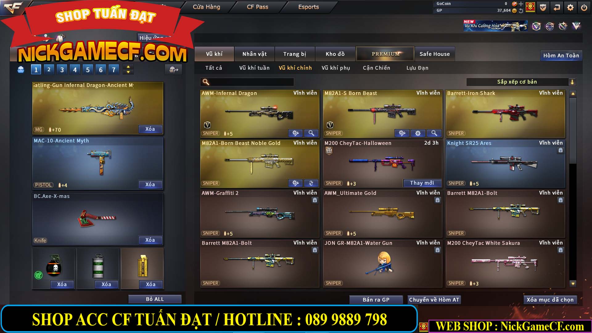 MÃ CF14132 - GIÁ : 2150K - CHIẾN C4 XINH - ZOM NHỎ - VIP3