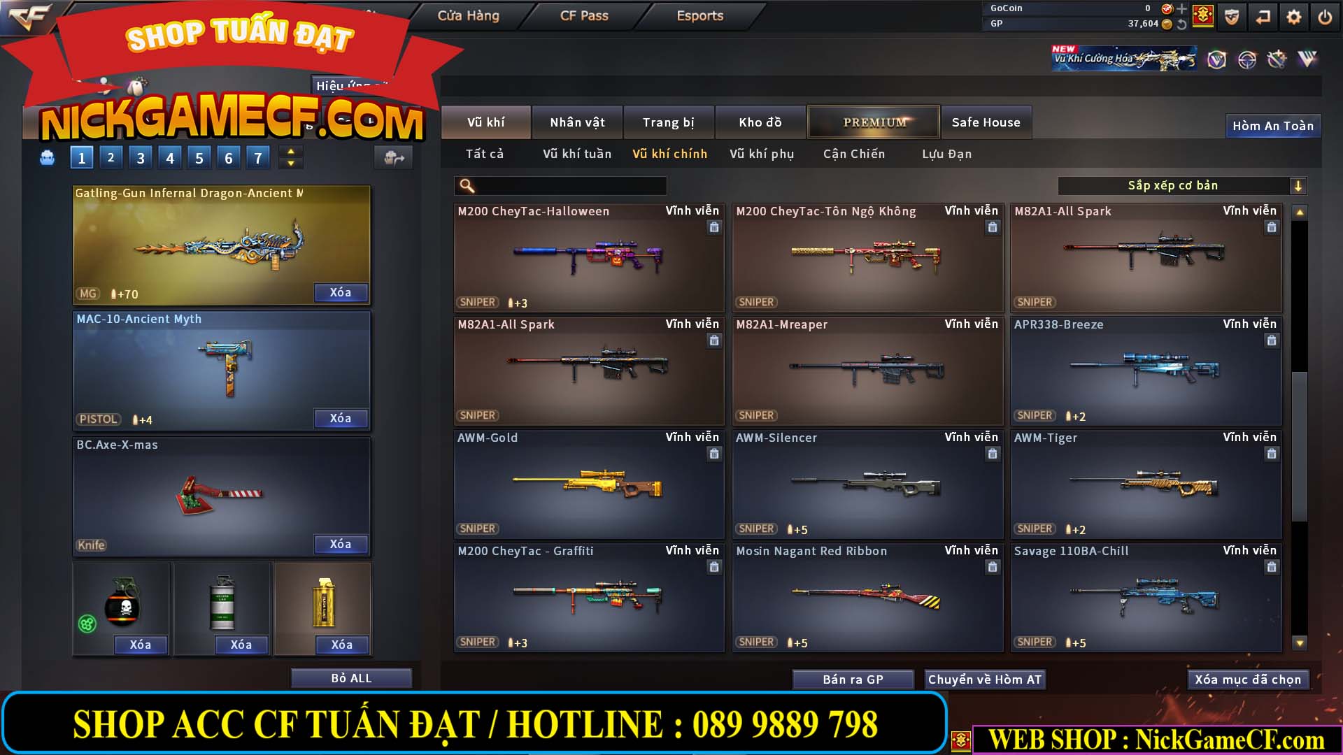 MÃ CF14132 - GIÁ : 2150K - CHIẾN C4 XINH - ZOM NHỎ - VIP3
