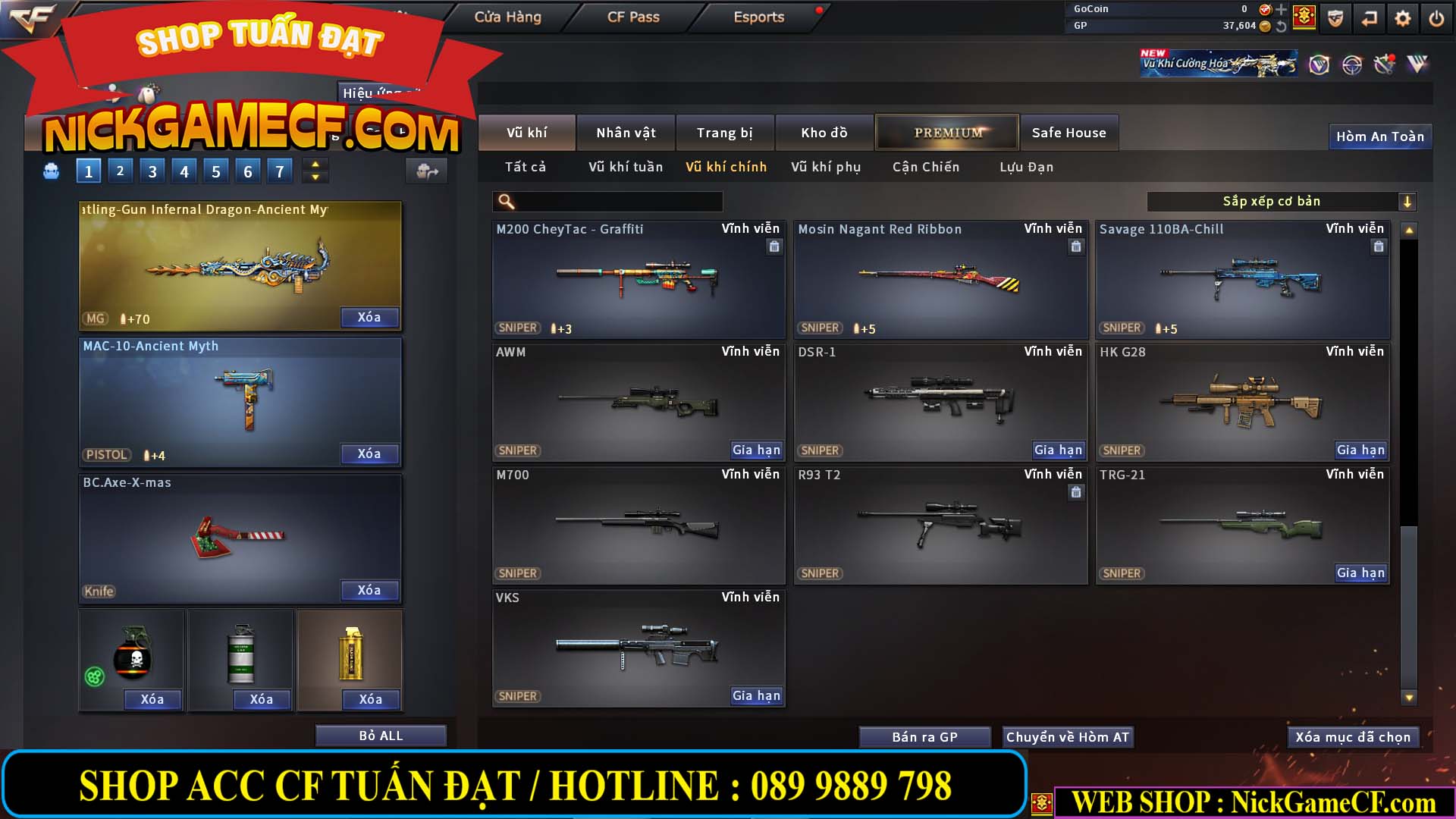 MÃ CF14132 - GIÁ : 2150K - CHIẾN C4 XINH - ZOM NHỎ - VIP3