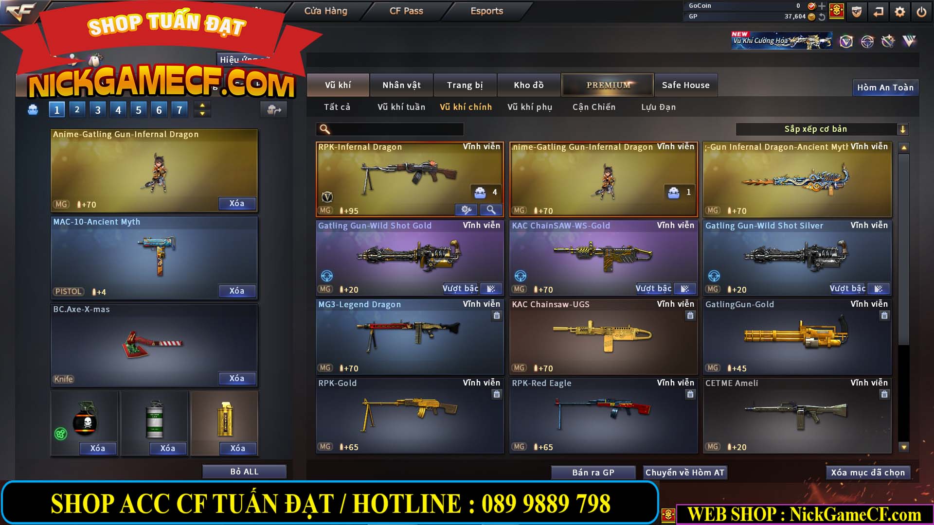 MÃ CF14132 - GIÁ : 2150K - CHIẾN C4 XINH - ZOM NHỎ - VIP3