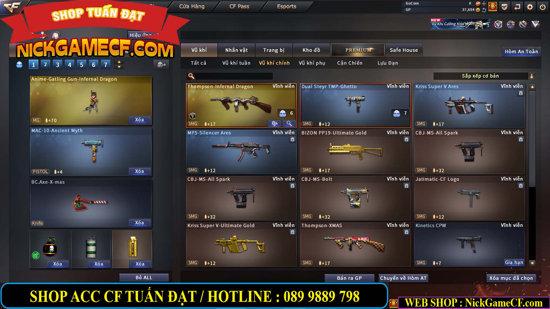 MÃ CF14132 - GIÁ : 2150K - CHIẾN C4 XINH - ZOM NHỎ - VIP3