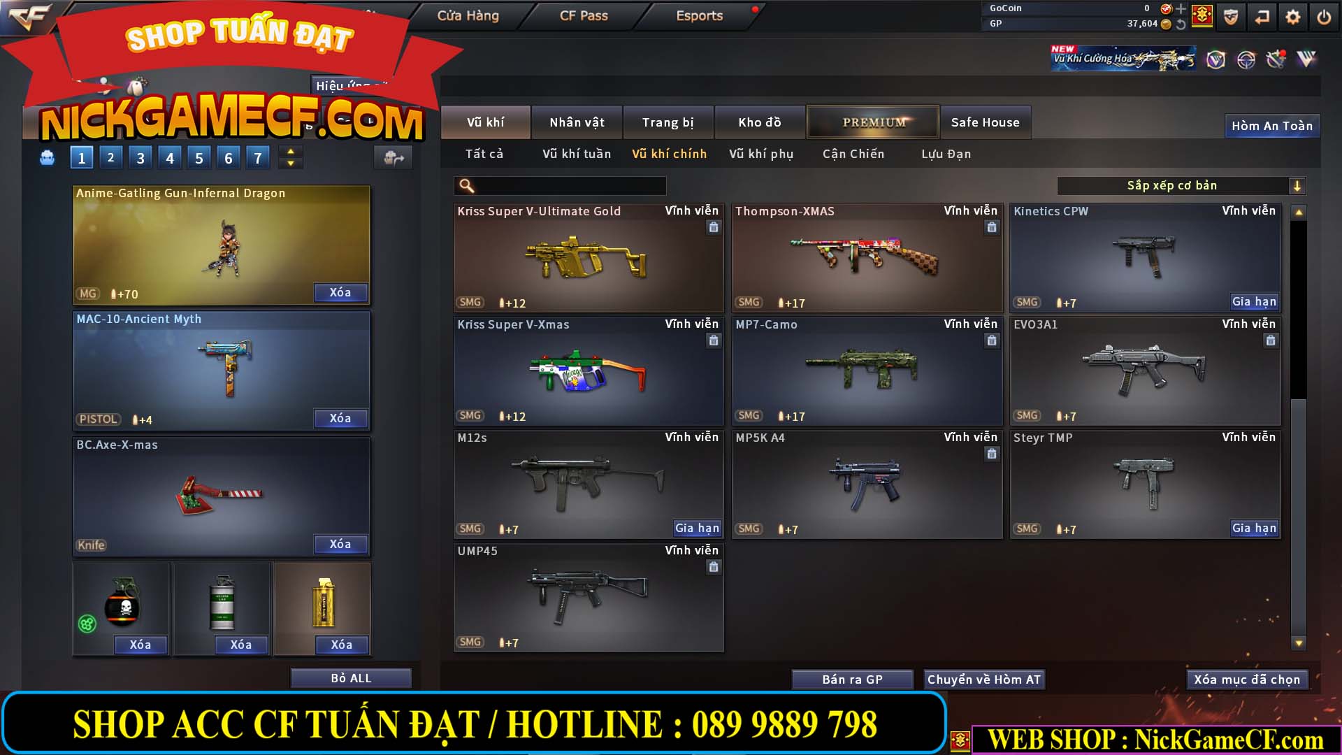 MÃ CF14132 - GIÁ : 2150K - CHIẾN C4 XINH - ZOM NHỎ - VIP3