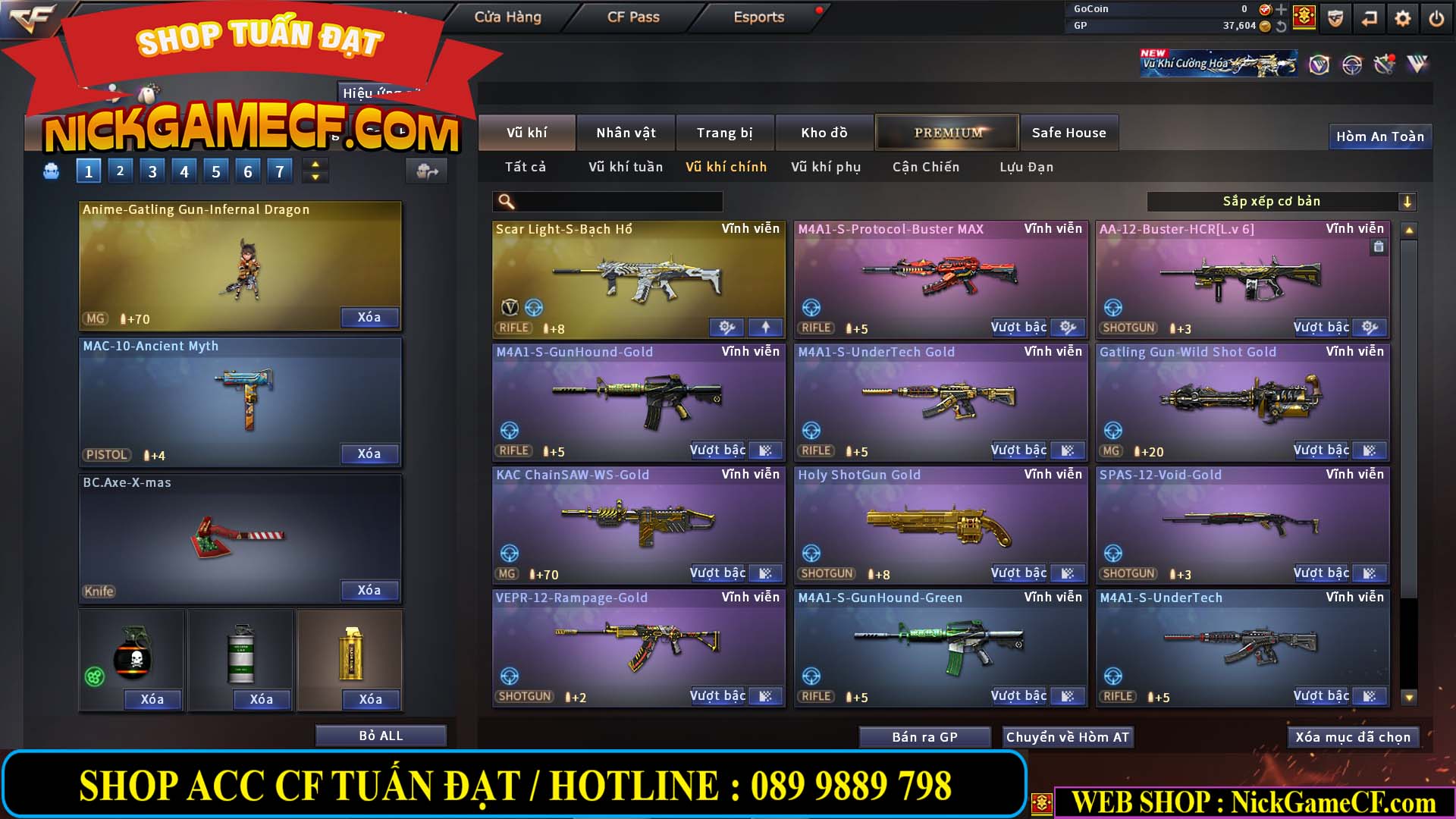 MÃ CF14132 - GIÁ : 2150K - CHIẾN C4 XINH - ZOM NHỎ - VIP3