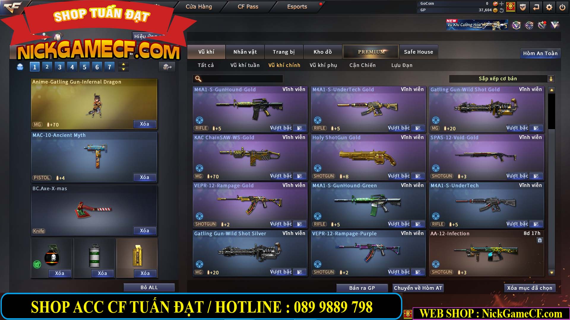 MÃ CF14132 - GIÁ : 2150K - CHIẾN C4 XINH - ZOM NHỎ - VIP3