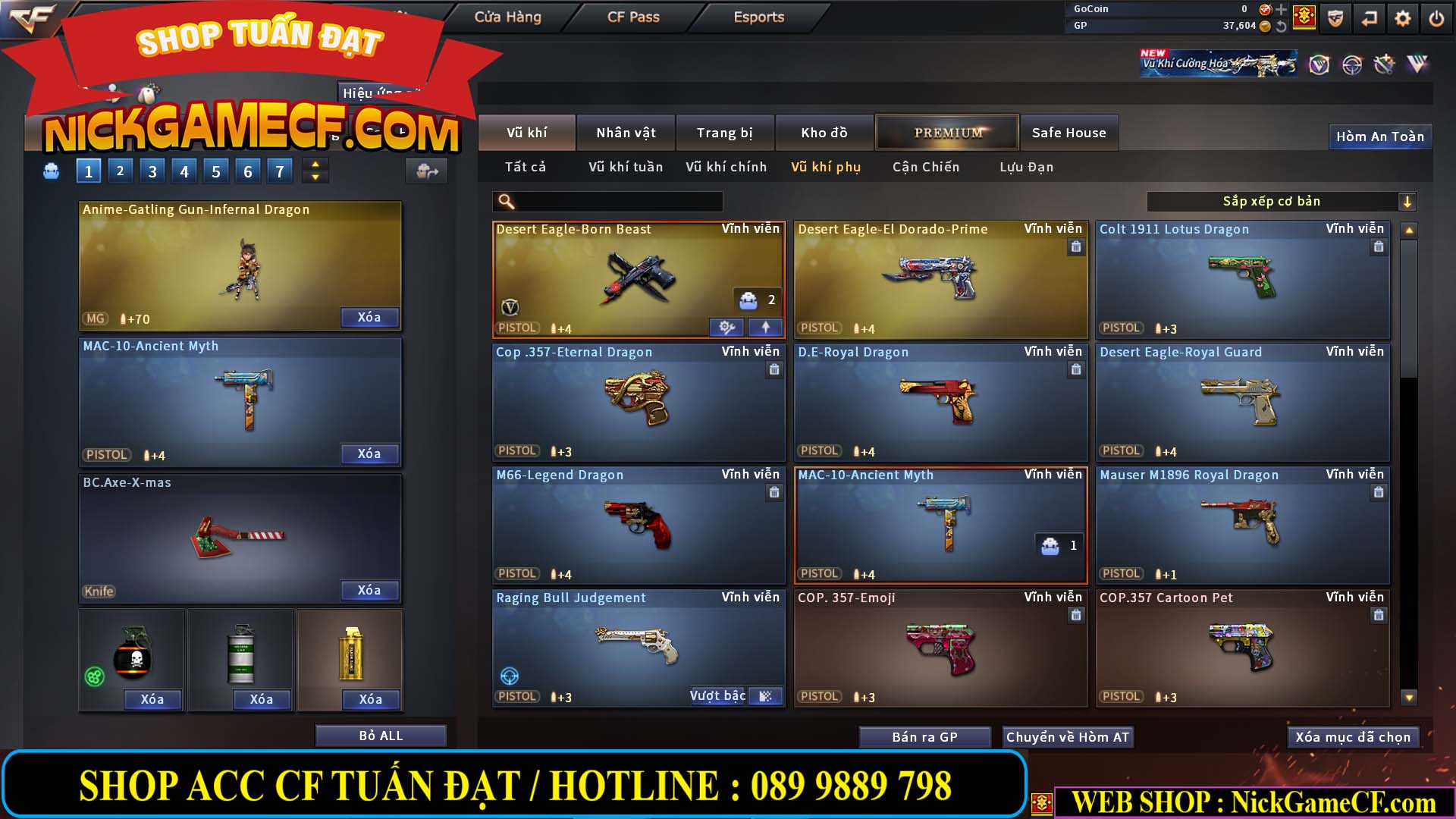 MÃ CF14132 - GIÁ : 2150K - CHIẾN C4 XINH - ZOM NHỎ - VIP3