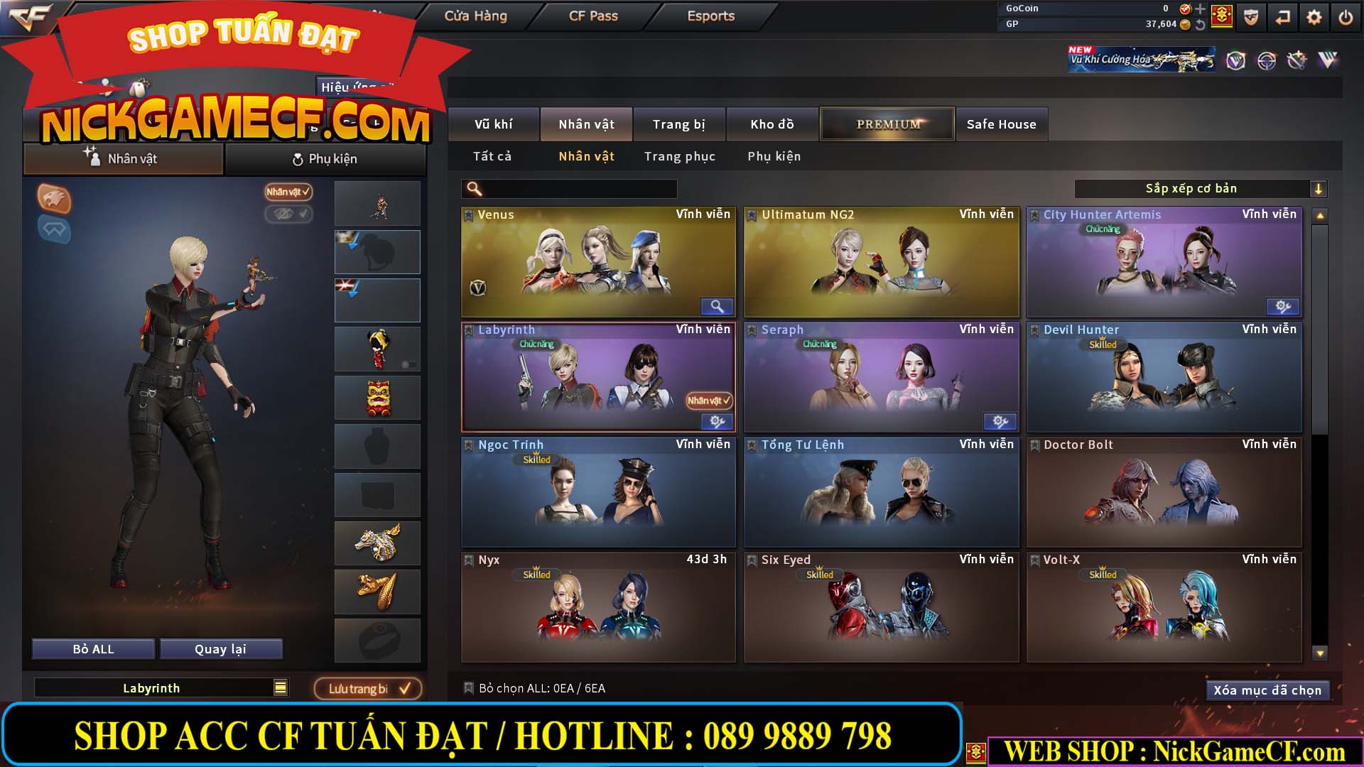 MÃ CF14132 - GIÁ : 2150K - CHIẾN C4 XINH - ZOM NHỎ - VIP3