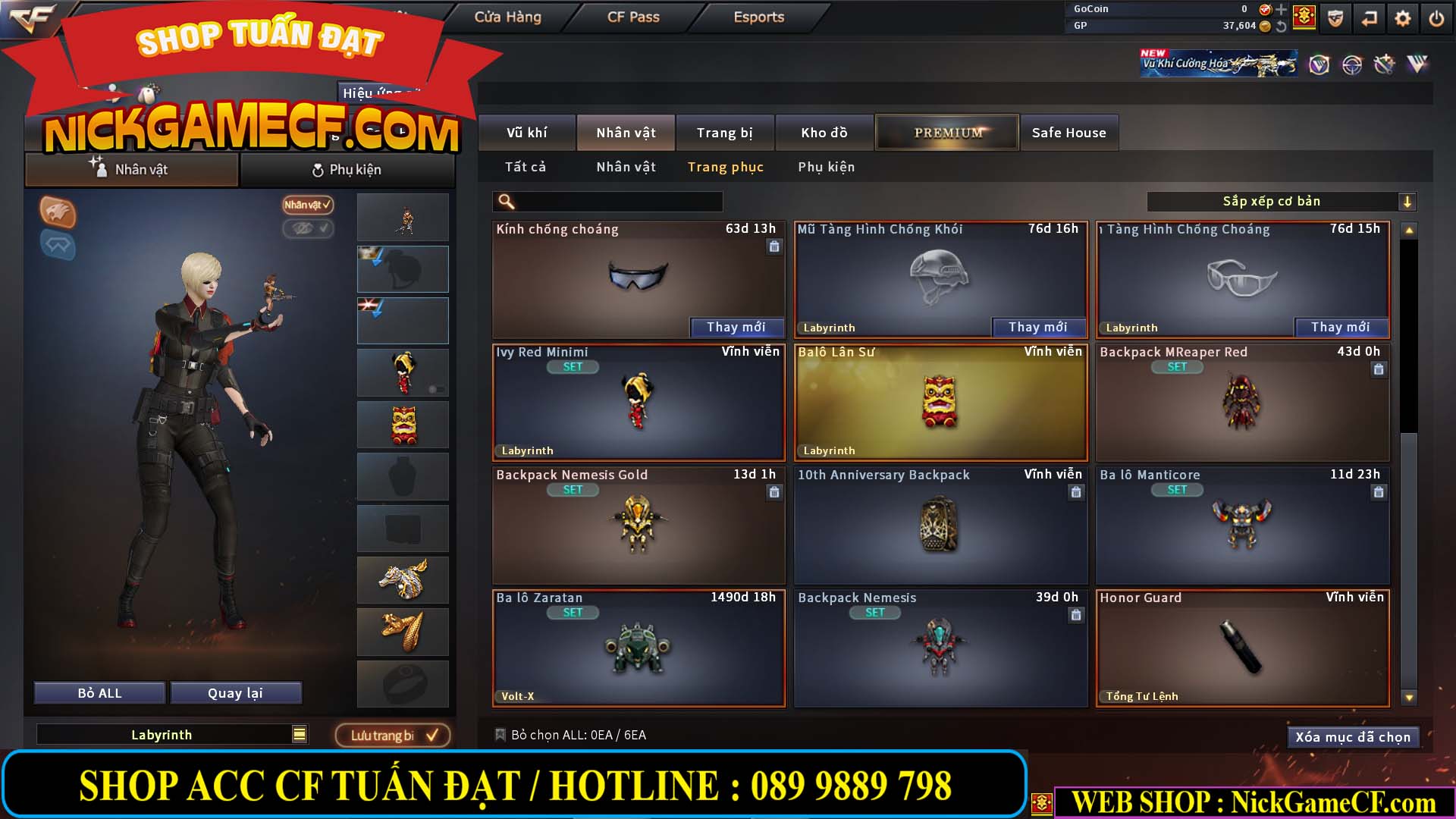 MÃ CF14132 - GIÁ : 2150K - CHIẾN C4 XINH - ZOM NHỎ - VIP3
