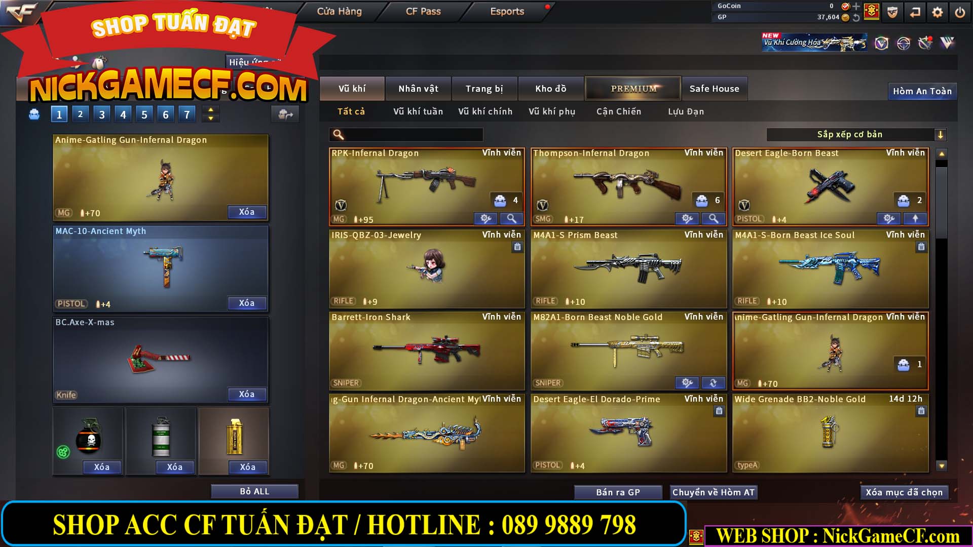 MÃ CF14132 - GIÁ : 2150K - CHIẾN C4 XINH - ZOM NHỎ - VIP3