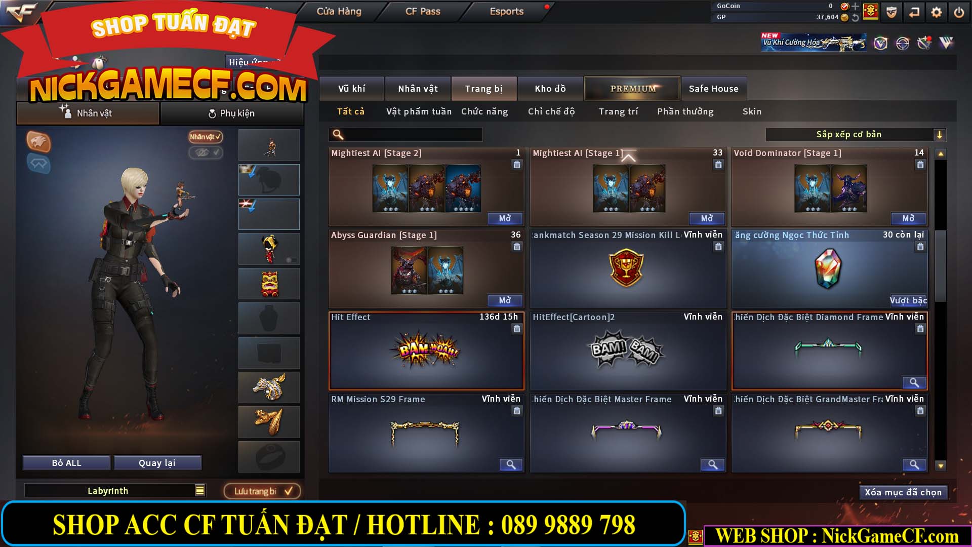 MÃ CF14132 - GIÁ : 2150K - CHIẾN C4 XINH - ZOM NHỎ - VIP3