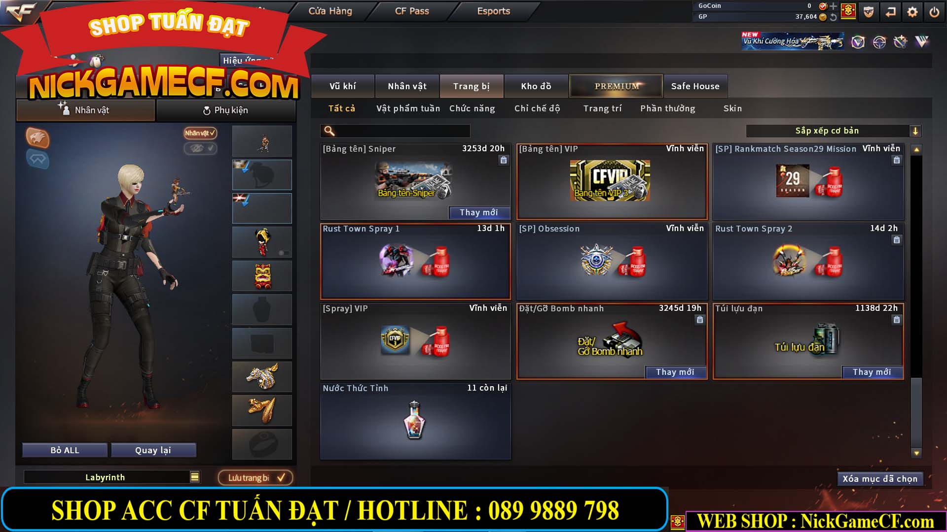 MÃ CF14132 - GIÁ : 2150K - CHIẾN C4 XINH - ZOM NHỎ - VIP3