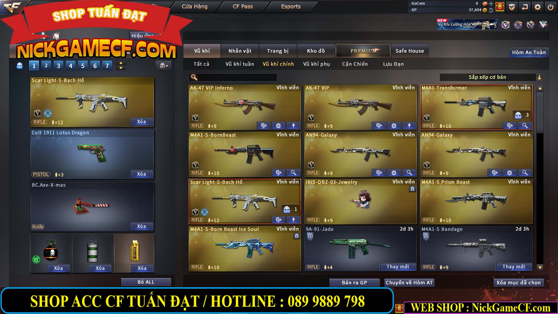 MÃ CF14132 - GIÁ : 2150K - CHIẾN C4 XINH - ZOM NHỎ - VIP3