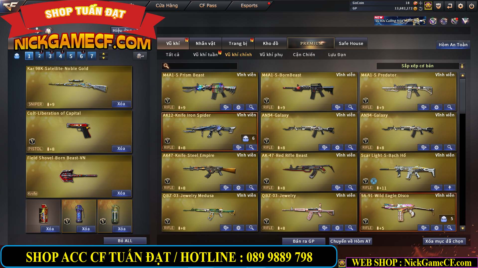 MÃ CF14151 - GIÁ : 5M5 - CHIẾN C4 ZOM AI MODE  - 42 VIP - VIP5