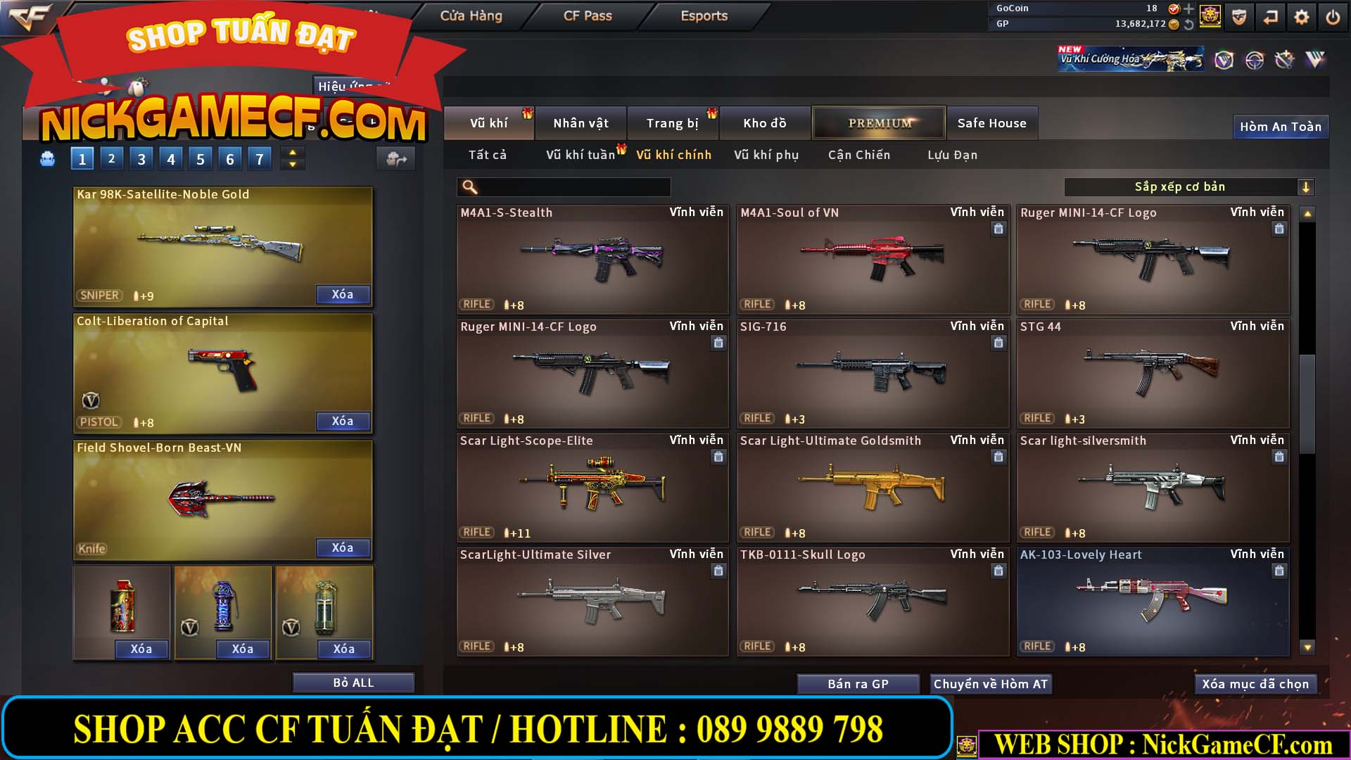 MÃ CF14151 - GIÁ : 5M5 - CHIẾN C4 ZOM AI MODE  - 42 VIP - VIP5