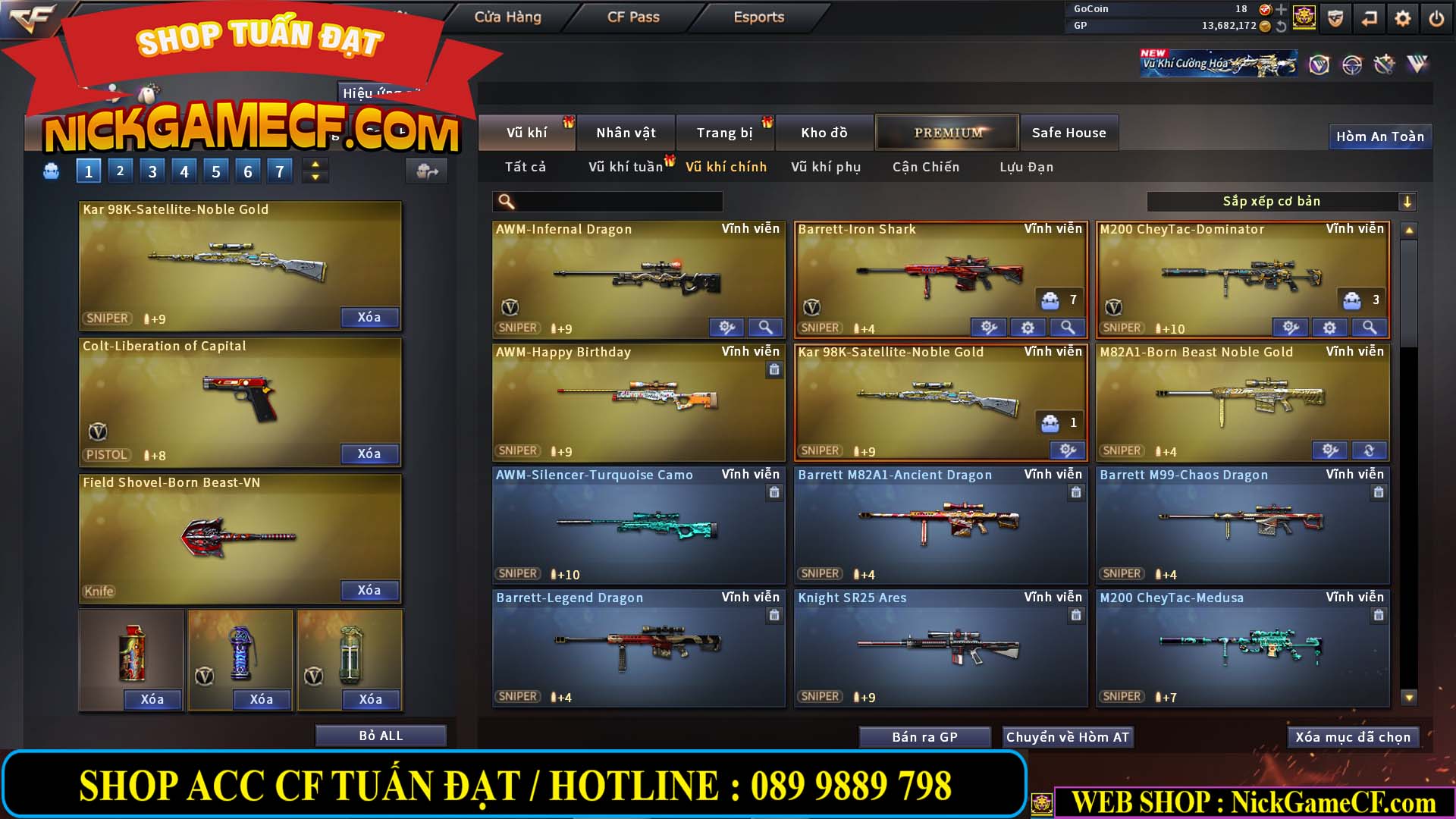 MÃ CF14151 - GIÁ : 5M5 - CHIẾN C4 ZOM AI MODE  - 42 VIP - VIP5