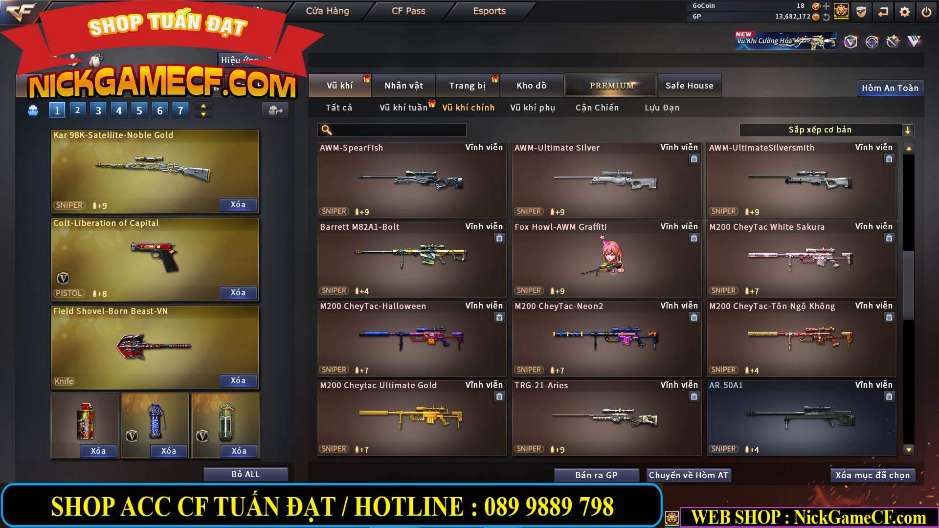 MÃ CF14151 - GIÁ : 5M5 - CHIẾN C4 ZOM AI MODE  - 42 VIP - VIP5