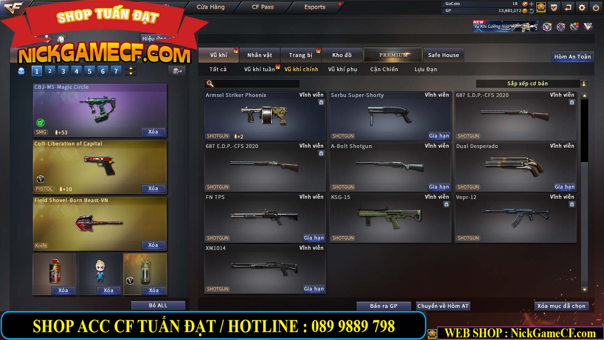 MÃ CF14151 - GIÁ : 5M5 - CHIẾN C4 ZOM AI MODE  - 42 VIP - VIP5