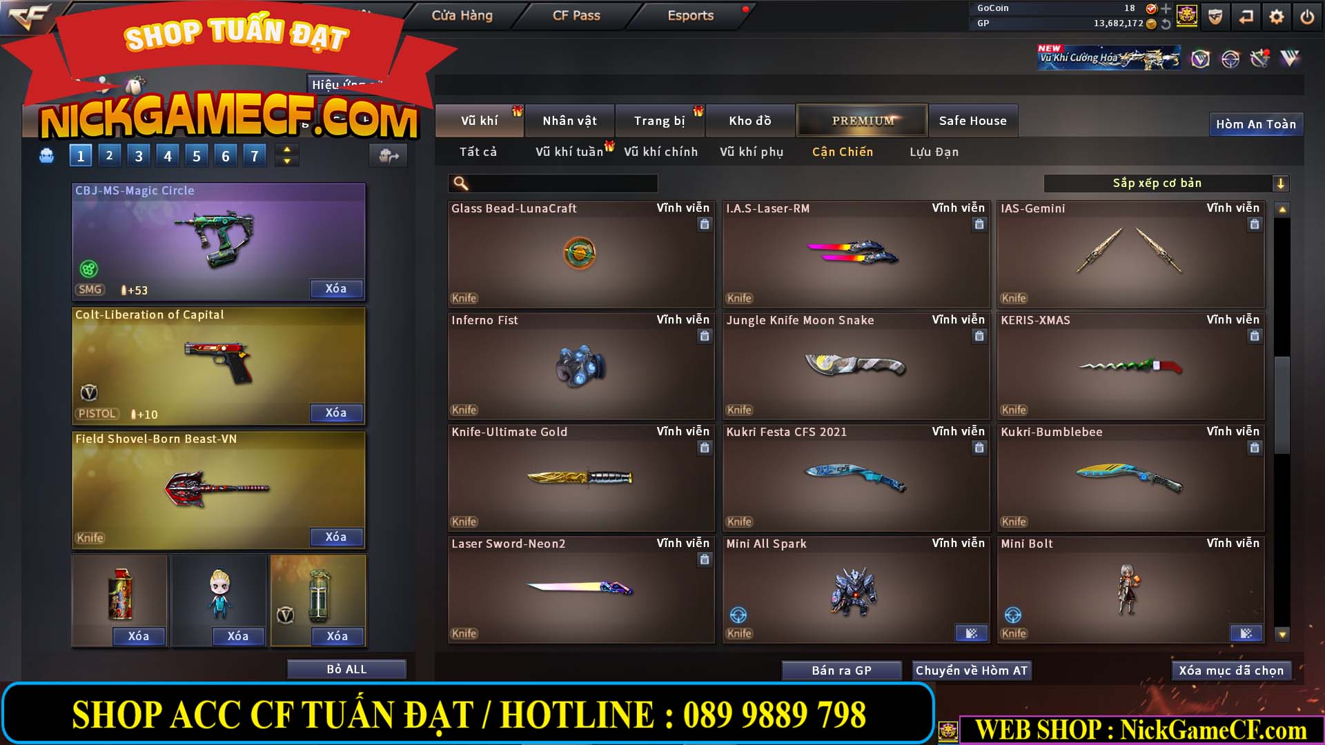 MÃ CF14151 - GIÁ : 5M5 - CHIẾN C4 ZOM AI MODE  - 42 VIP - VIP5