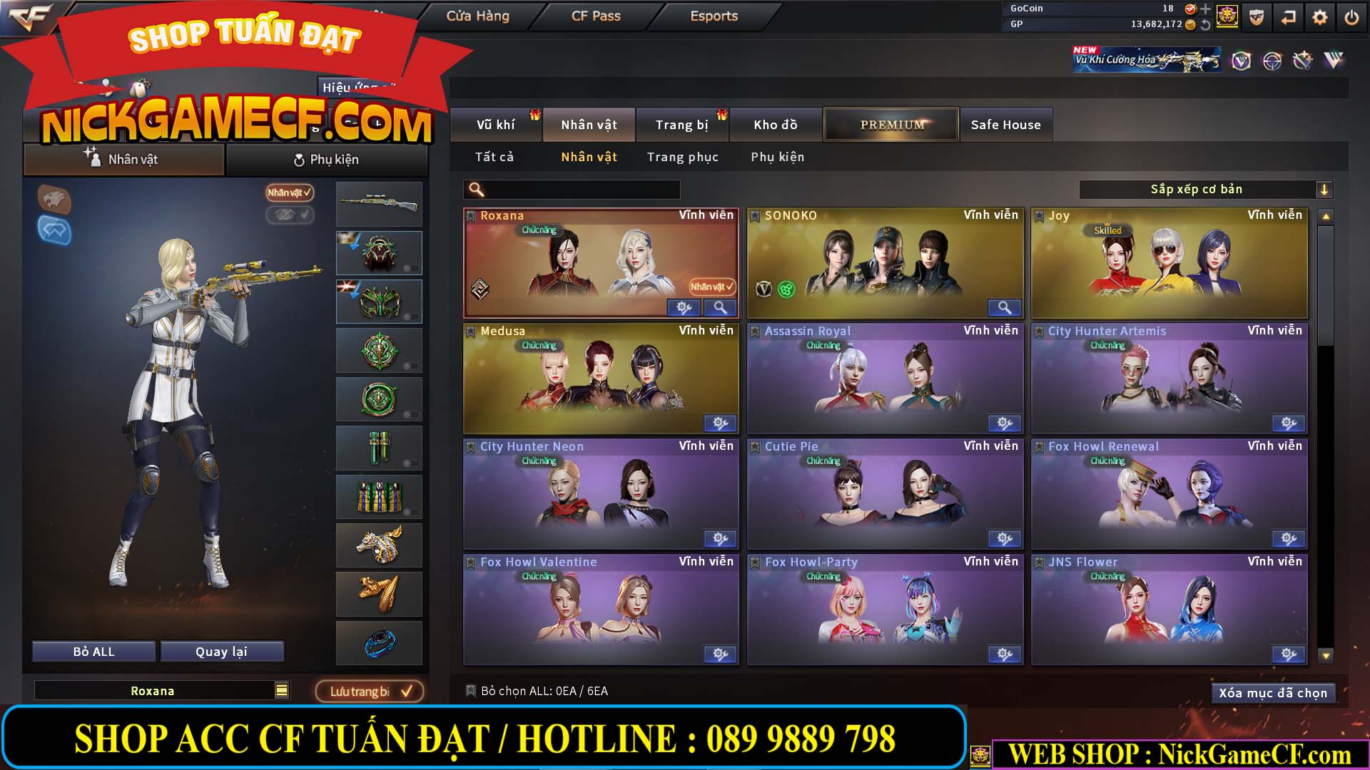 MÃ CF14151 - GIÁ : 5M5 - CHIẾN C4 ZOM AI MODE  - 42 VIP - VIP5