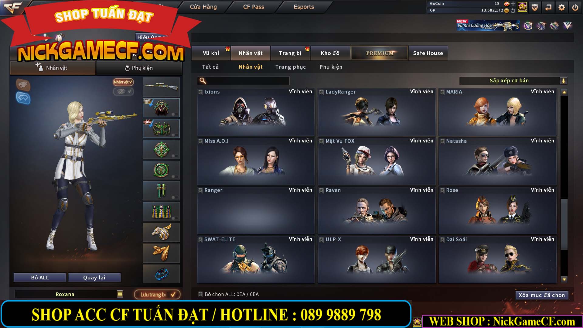 MÃ CF14151 - GIÁ : 5M5 - CHIẾN C4 ZOM AI MODE  - 42 VIP - VIP5