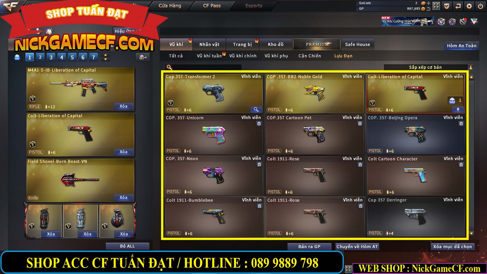 MÃ CF14364 - GIÁ : 5M2 - CHIẾN ZOM THỦ - C4 - 37 VIP - VIP6