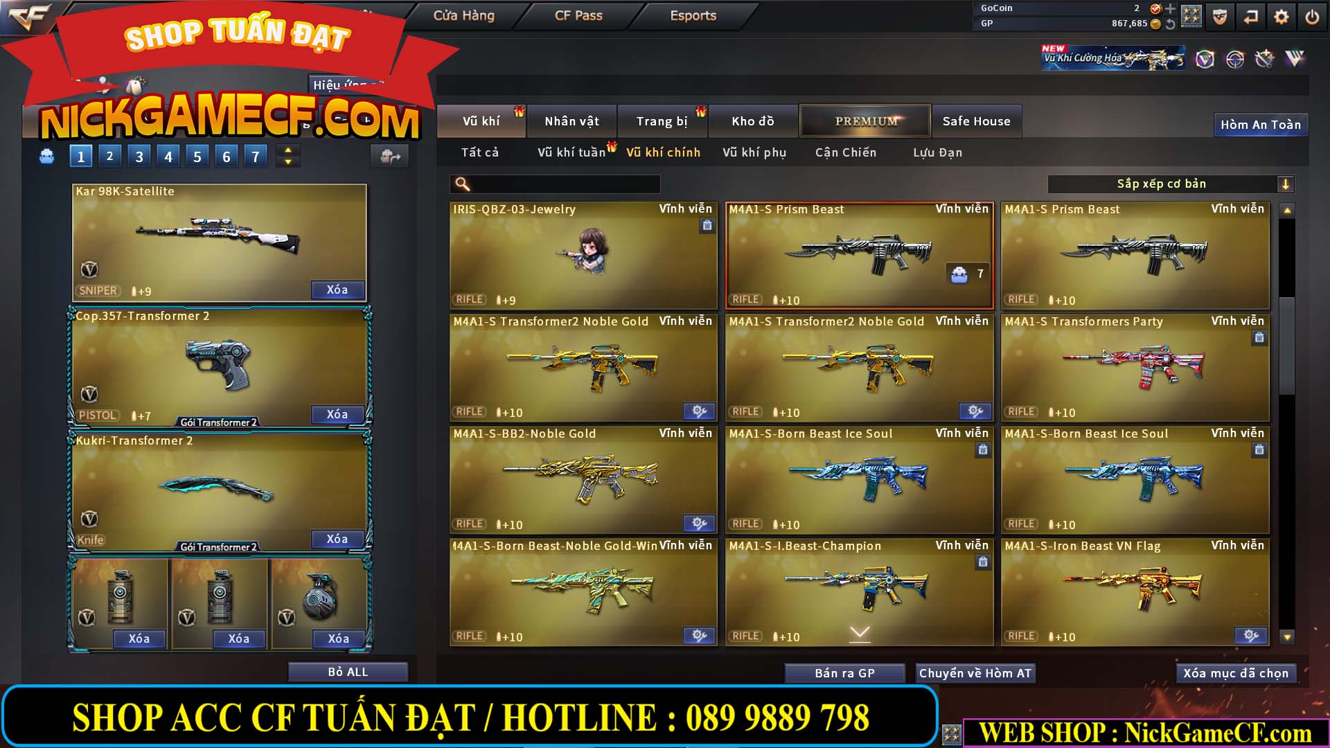 MÃ CF14364 - GIÁ : 5M2 - CHIẾN ZOM THỦ - C4 - 37 VIP - VIP6