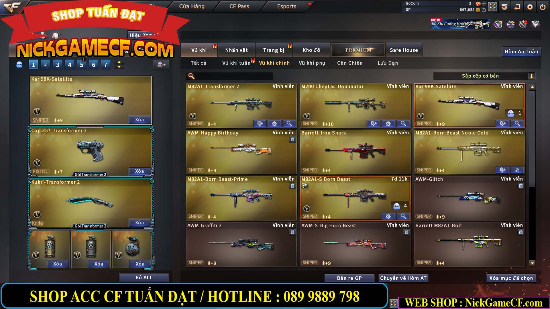 MÃ CF14364 - GIÁ : 5M2 - CHIẾN ZOM THỦ - C4 - 37 VIP - VIP6