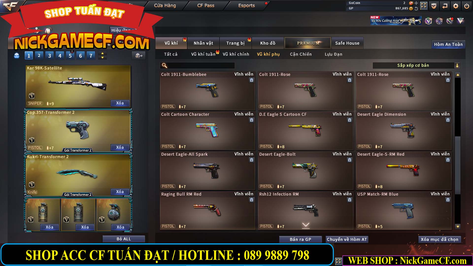 MÃ CF14364 - GIÁ : 5M2 - CHIẾN ZOM THỦ - C4 - 37 VIP - VIP6