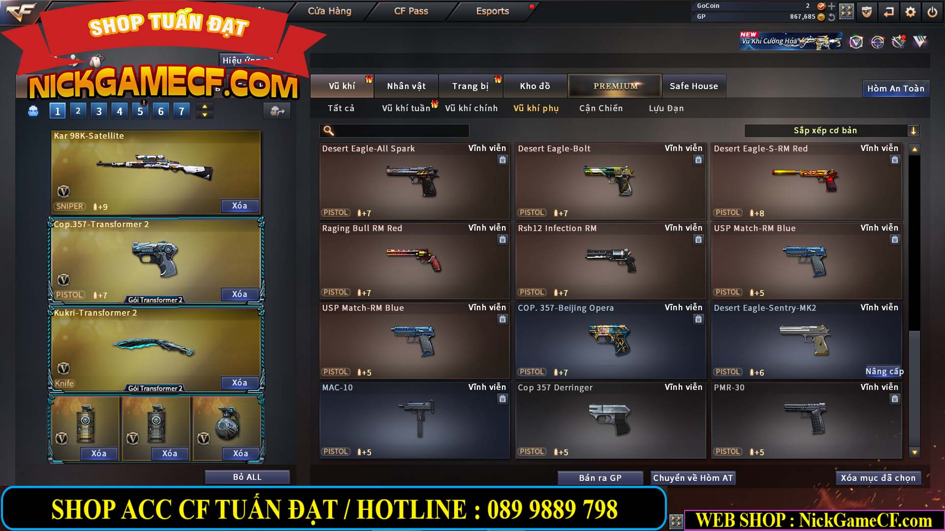 MÃ CF14364 - GIÁ : 5M2 - CHIẾN ZOM THỦ - C4 - 37 VIP - VIP6