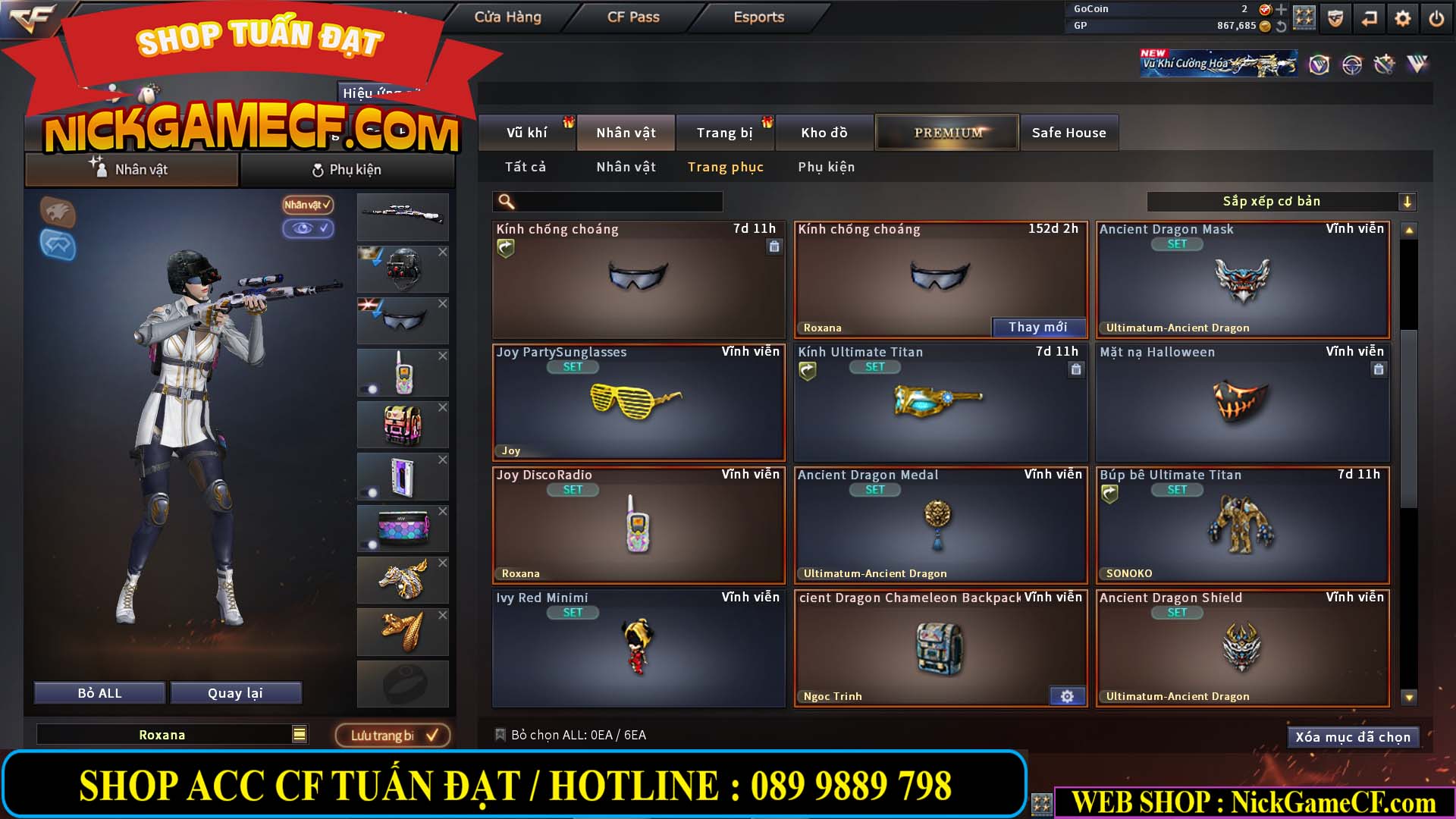 MÃ CF14364 - GIÁ : 5M2 - CHIẾN ZOM THỦ - C4 - 37 VIP - VIP6