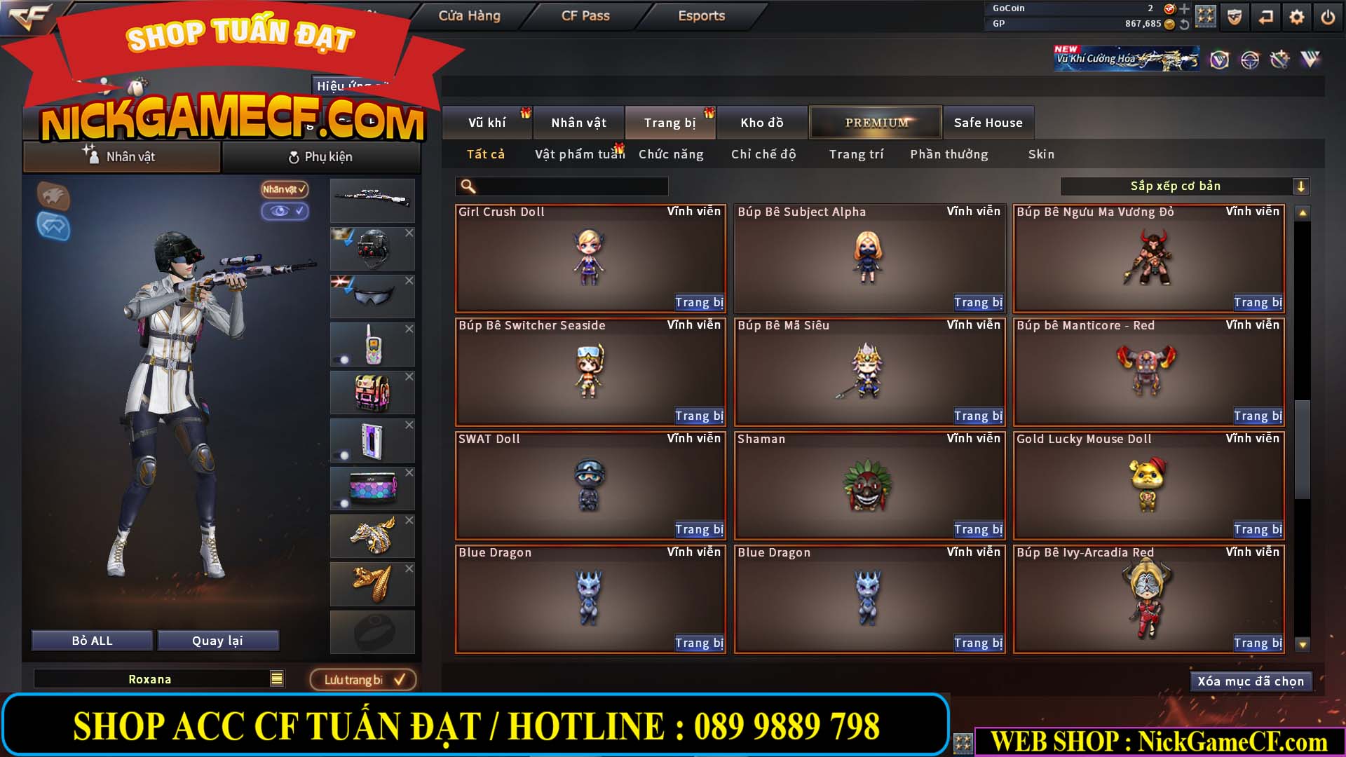 MÃ CF14364 - GIÁ : 5M2 - CHIẾN ZOM THỦ - C4 - 37 VIP - VIP6