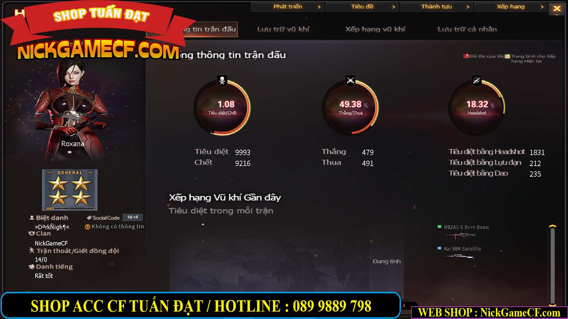 MÃ CF14364 - GIÁ : 5M2 - CHIẾN ZOM THỦ - C4 - 37 VIP - VIP6