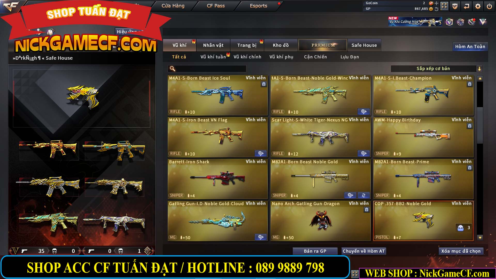 MÃ CF14364 - GIÁ : 5M2 - CHIẾN ZOM THỦ - C4 - 37 VIP - VIP6