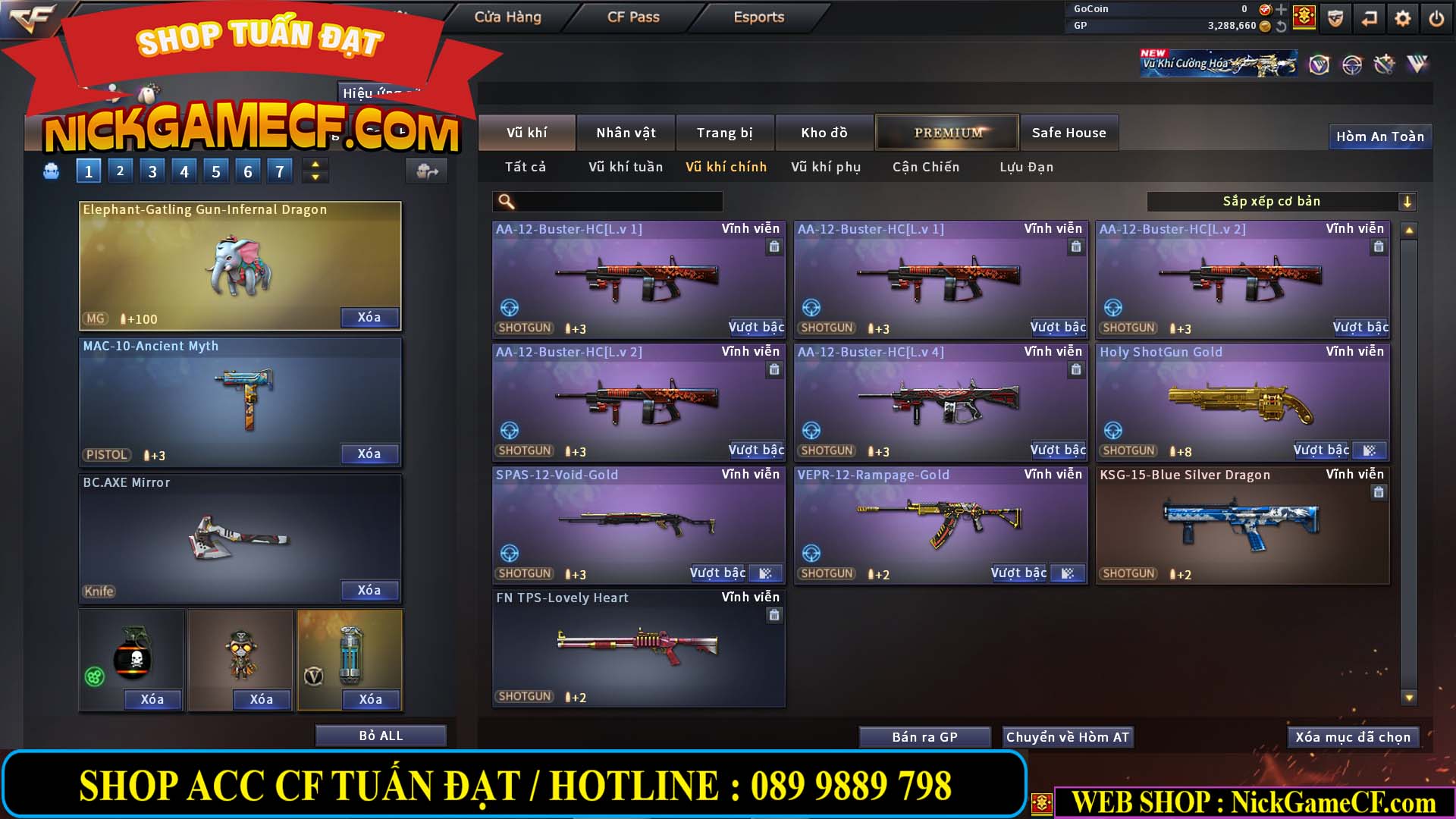 MÃ CF14414 - GIÁ : 4550K - CHIẾN ZOM THỦ + SĂN SIÊU XINH - VIP5