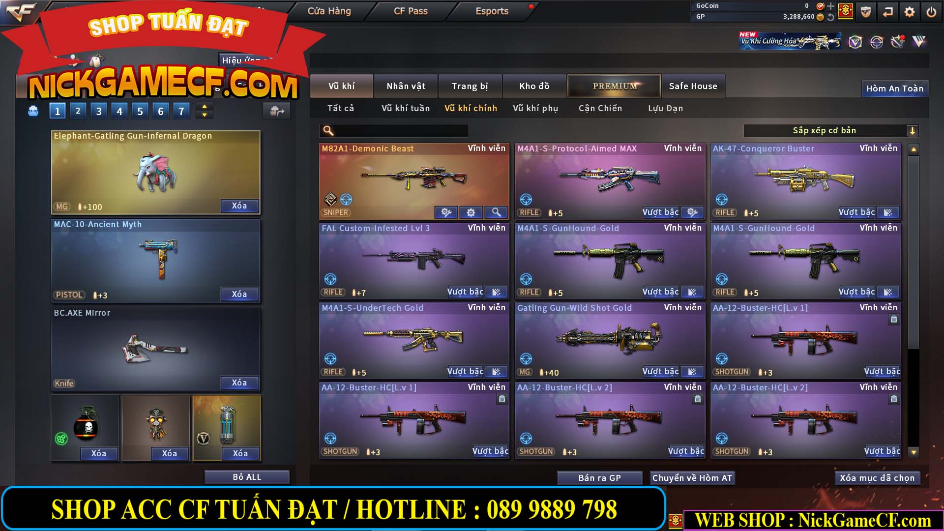 MÃ CF14414 - GIÁ : 4550K - CHIẾN ZOM THỦ + SĂN SIÊU XINH - VIP5