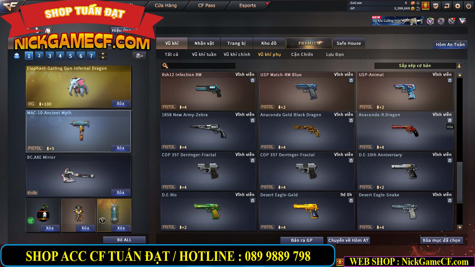 MÃ CF14414 - GIÁ : 4550K - CHIẾN ZOM THỦ + SĂN SIÊU XINH - VIP5