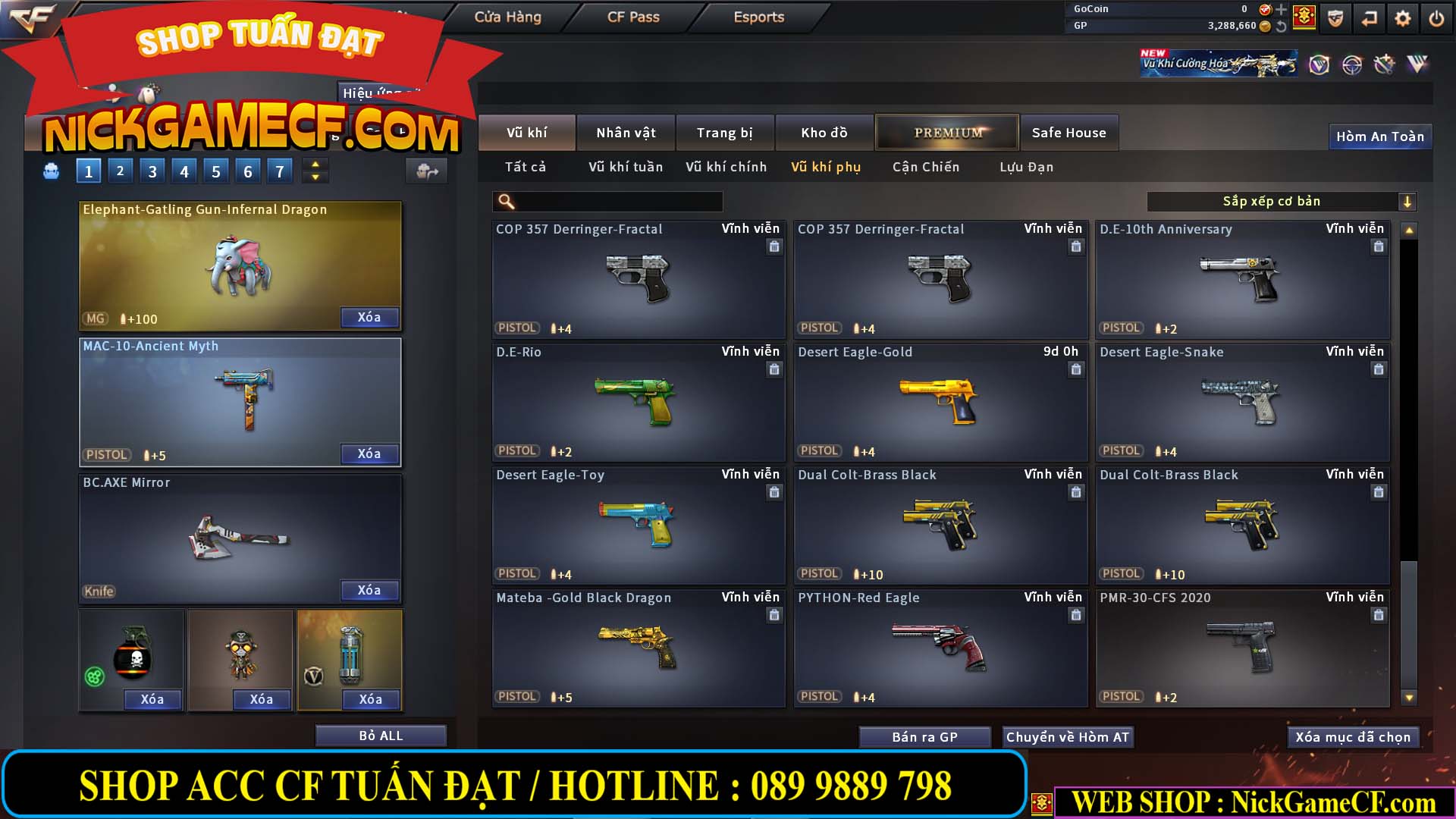 MÃ CF14414 - GIÁ : 4550K - CHIẾN ZOM THỦ + SĂN SIÊU XINH - VIP5