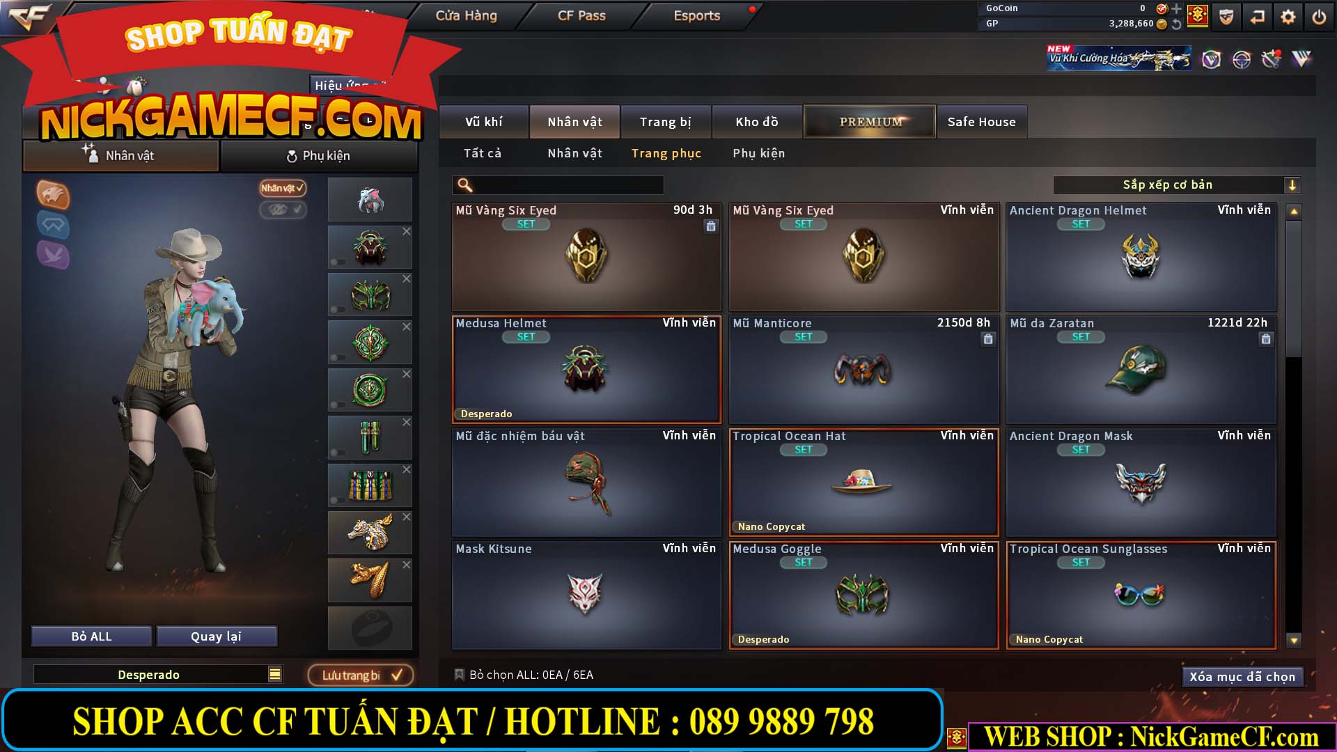 MÃ CF14414 - GIÁ : 4550K - CHIẾN ZOM THỦ + SĂN SIÊU XINH - VIP5