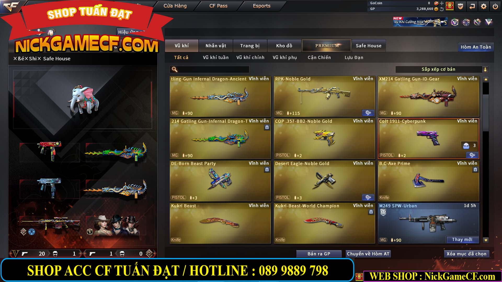 MÃ CF14414 - GIÁ : 4550K - CHIẾN ZOM THỦ + SĂN SIÊU XINH - VIP5