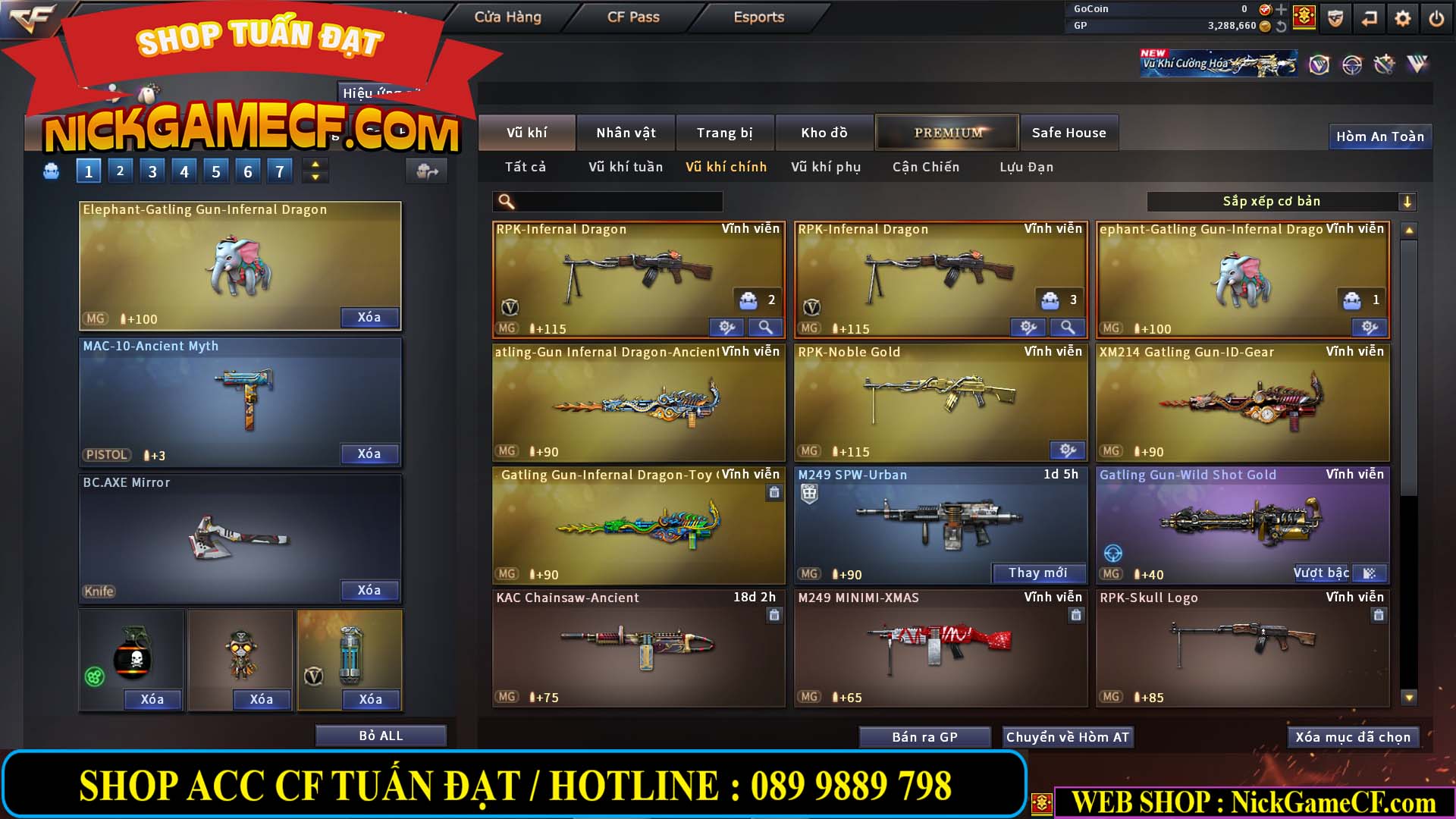 MÃ CF14414 - GIÁ : 4550K - CHIẾN ZOM THỦ + SĂN SIÊU XINH - VIP5