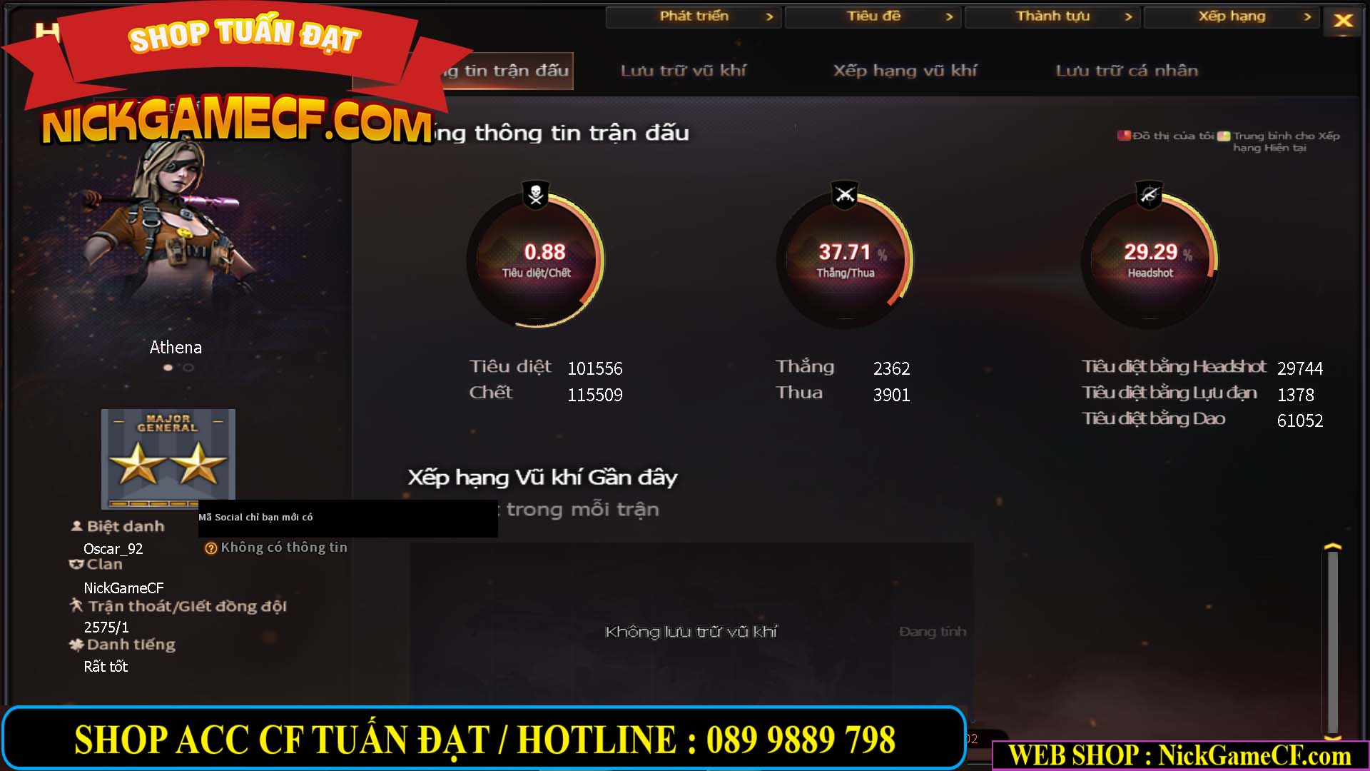 MÃ CF14484 - GIÁ : 2850K - CHIẾN ZOM SIÊU XINH - 20 VIP - GẦN VIP3