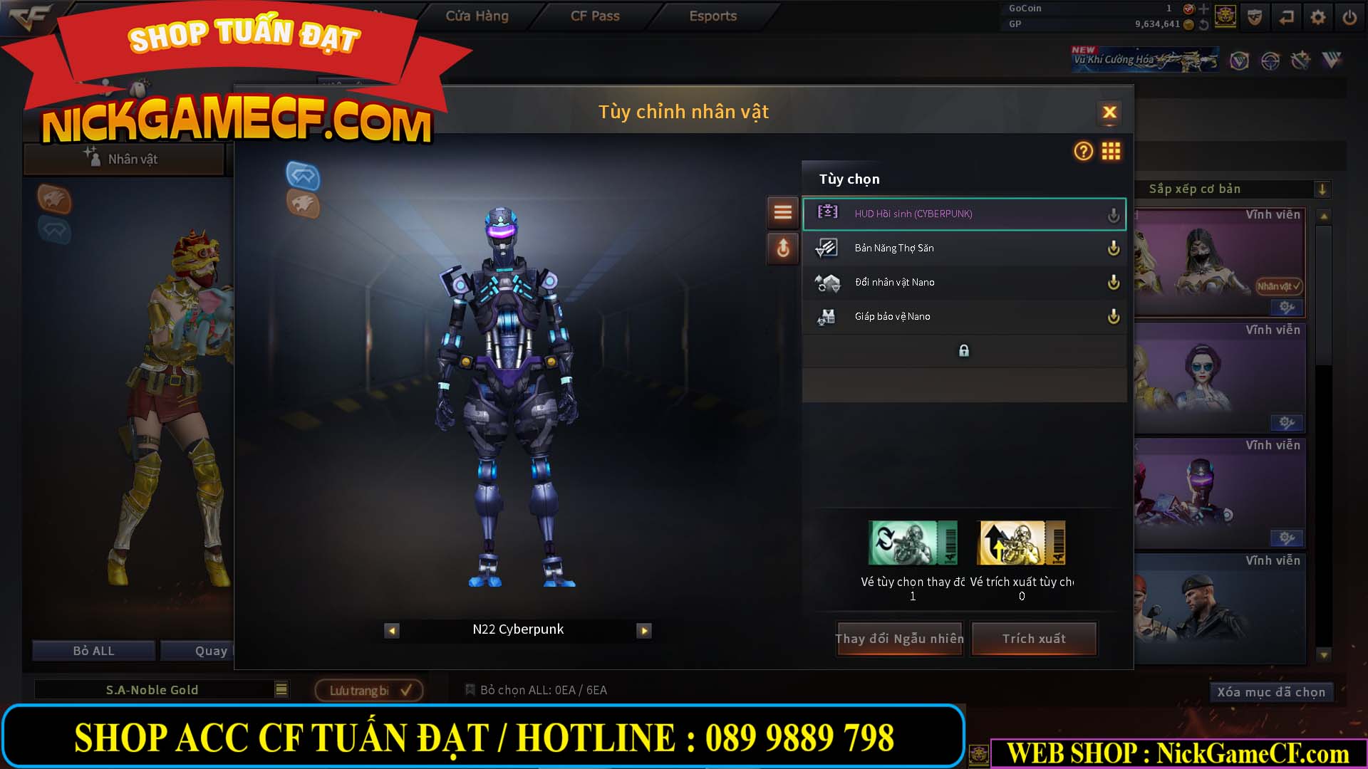 MÃ CF14488 - GIÁ : 4M5 - CHIẾN C4 XINH + ZOM THỦ - 32 VIP - VIP5