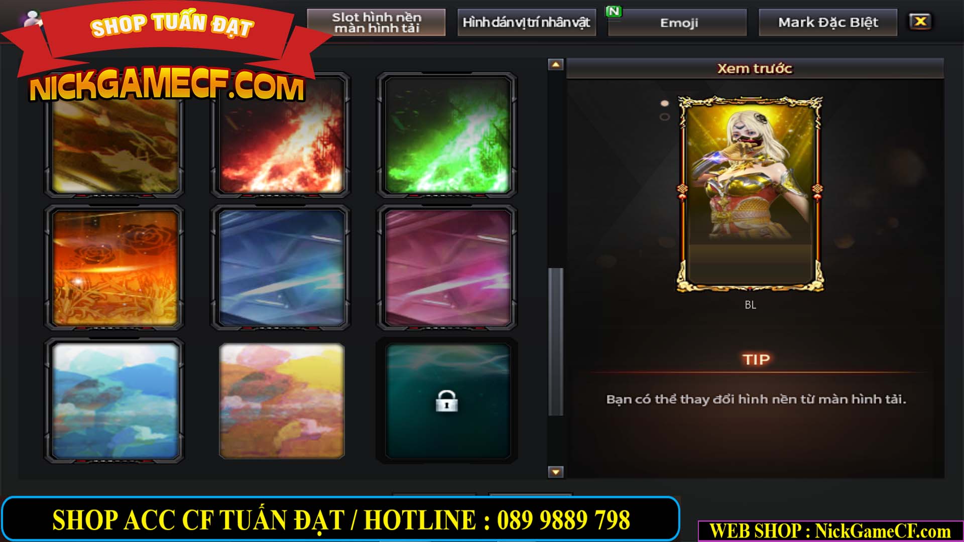 MÃ CF14488 - GIÁ : 4M5 - CHIẾN C4 XINH + ZOM THỦ - 32 VIP - VIP5