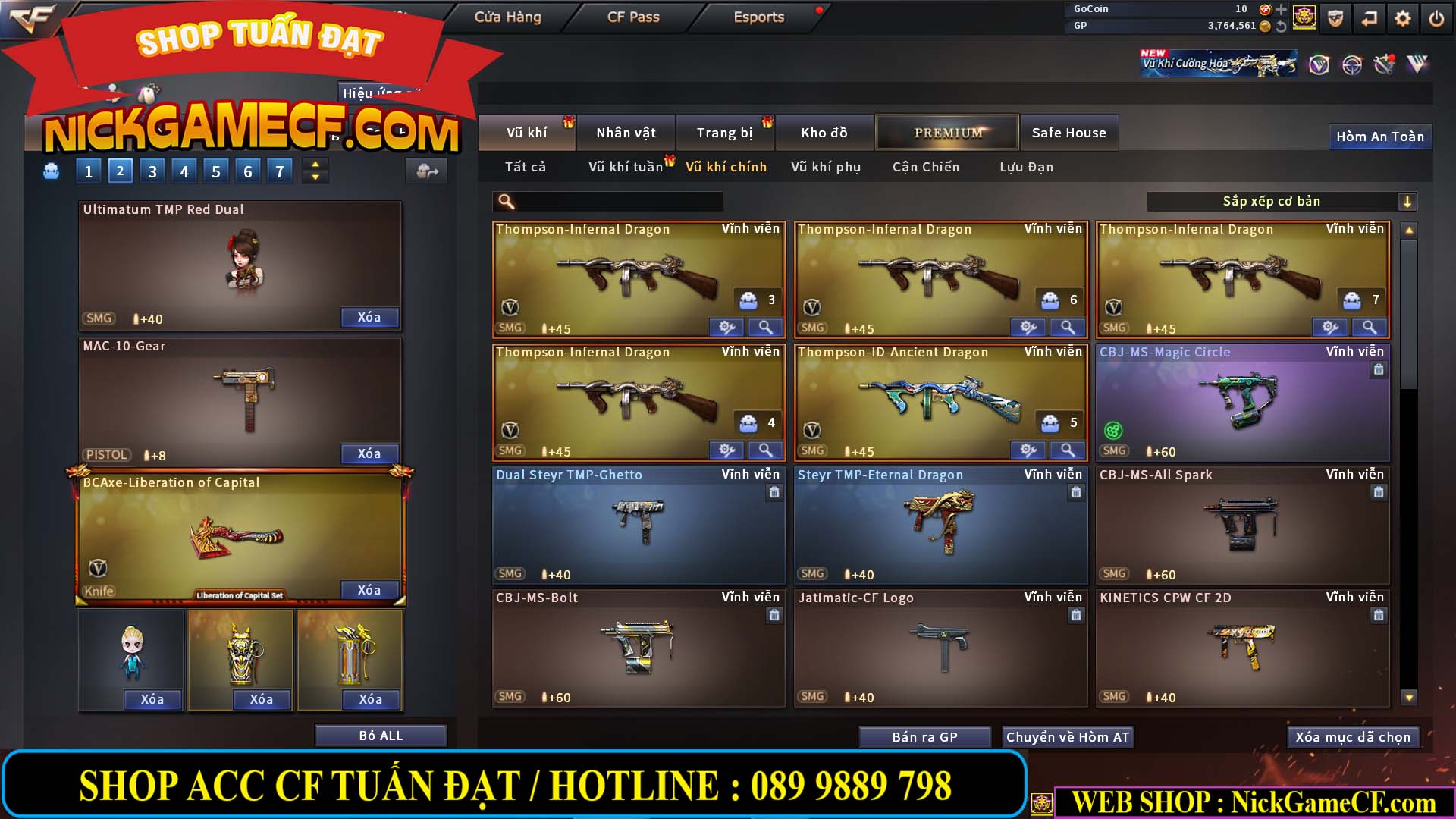 MÃ CF14499 - GIÁ : 7999K - CHIẾN ZOM C4 - 59 VIP + 2K GO LÊN VIP7