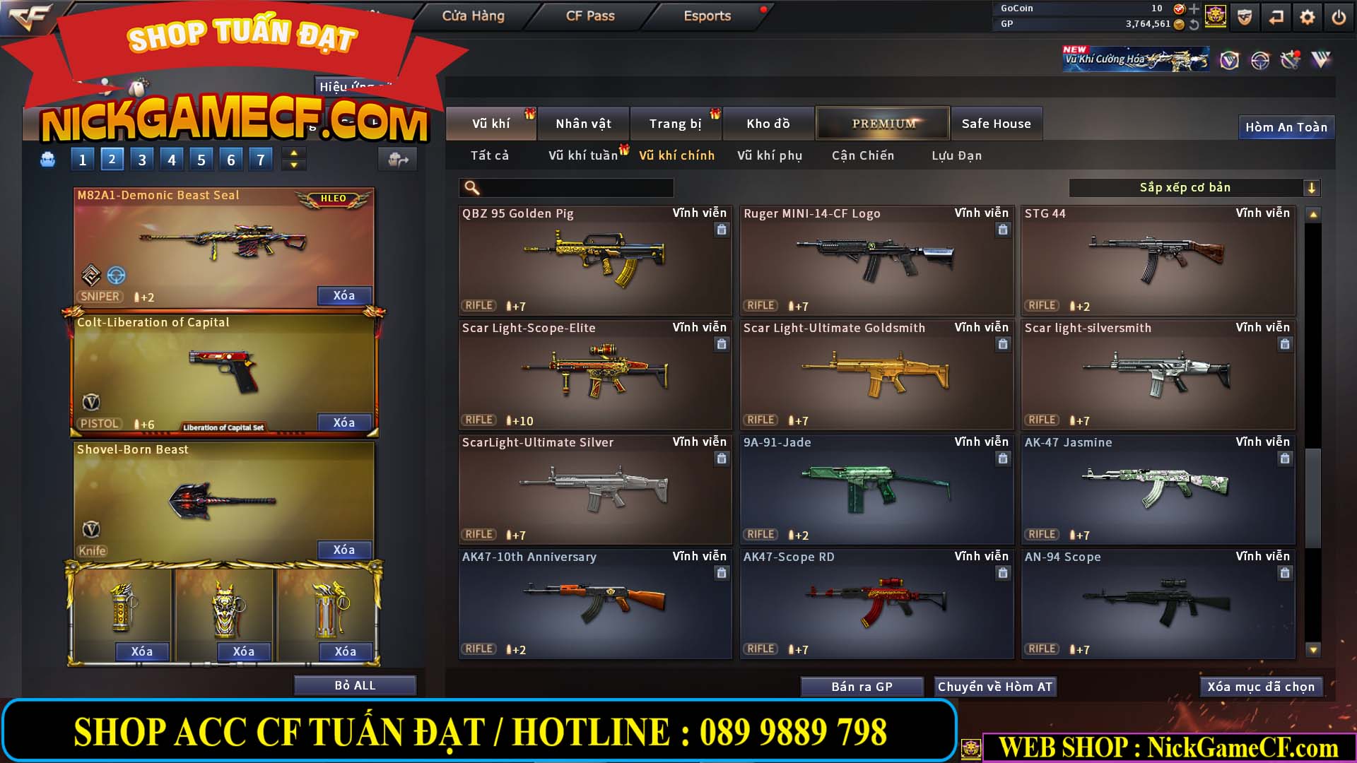 MÃ CF14499 - GIÁ : 7999K - CHIẾN ZOM C4 - 59 VIP + 2K GO LÊN VIP7