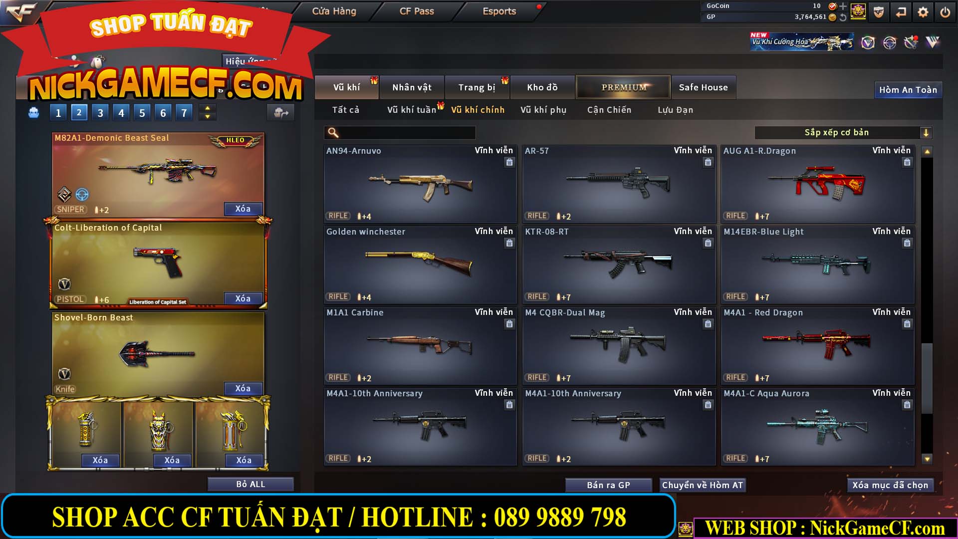 MÃ CF14499 - GIÁ : 7999K - CHIẾN ZOM C4 - 59 VIP + 2K GO LÊN VIP7