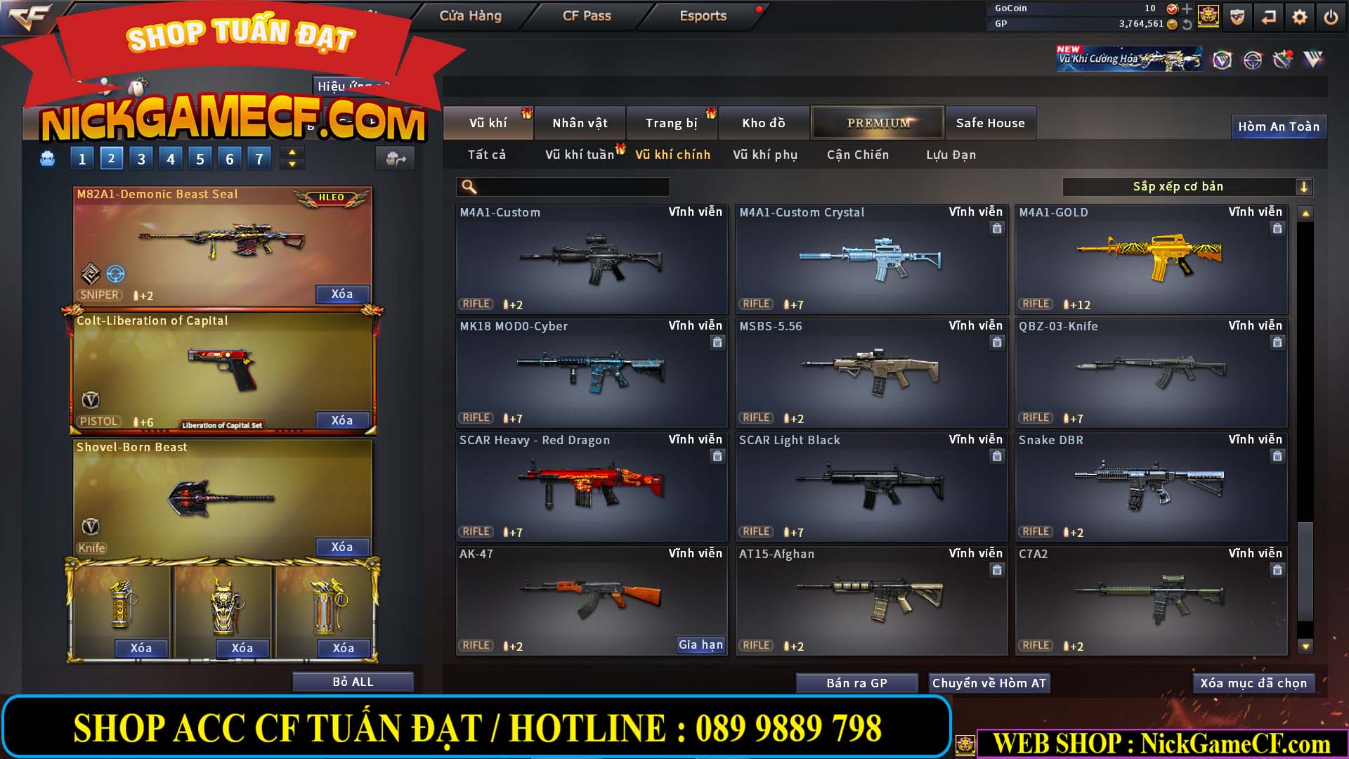 MÃ CF14499 - GIÁ : 7999K - CHIẾN ZOM C4 - 59 VIP + 2K GO LÊN VIP7