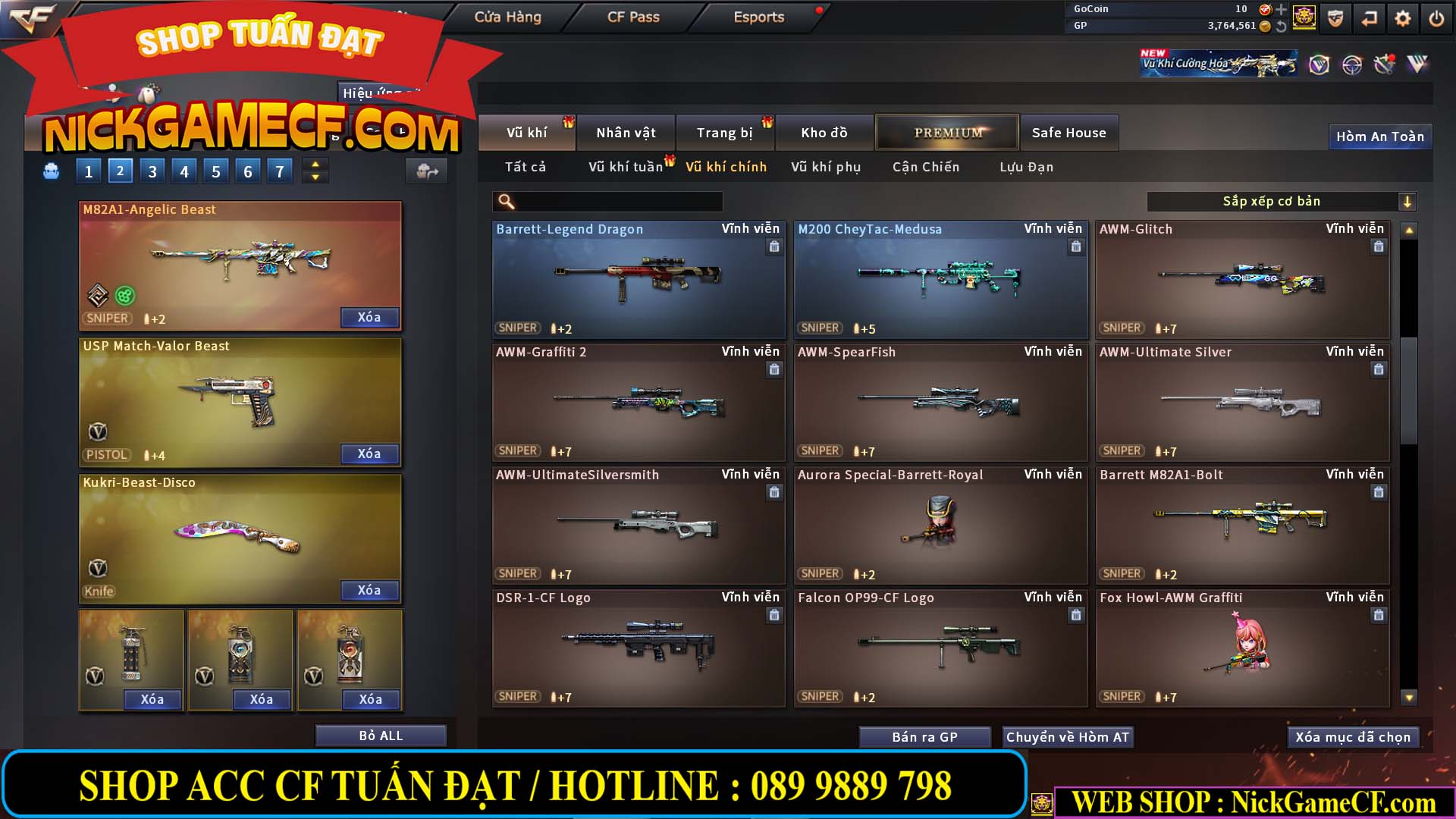 MÃ CF14499 - GIÁ : 7999K - CHIẾN ZOM C4 - 59 VIP + 2K GO LÊN VIP7